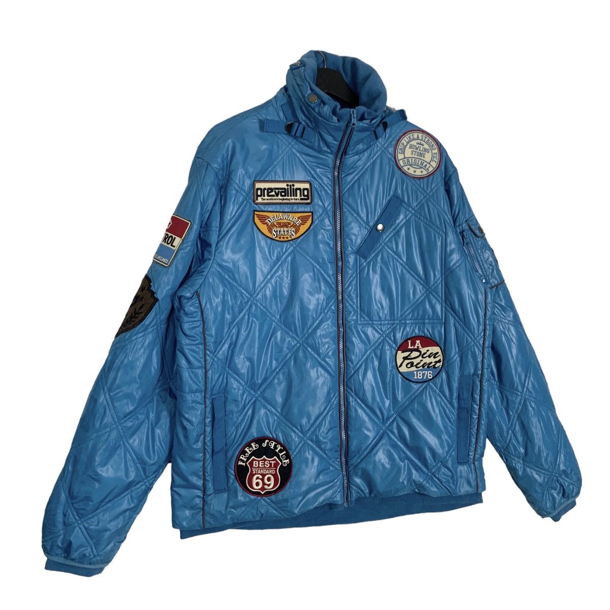 Vintage Vintage Clone Devgru Annivers Chiefs Camp Quilted Jacket Size US L / EU 52-54 / 3 - 4 Thumbnail