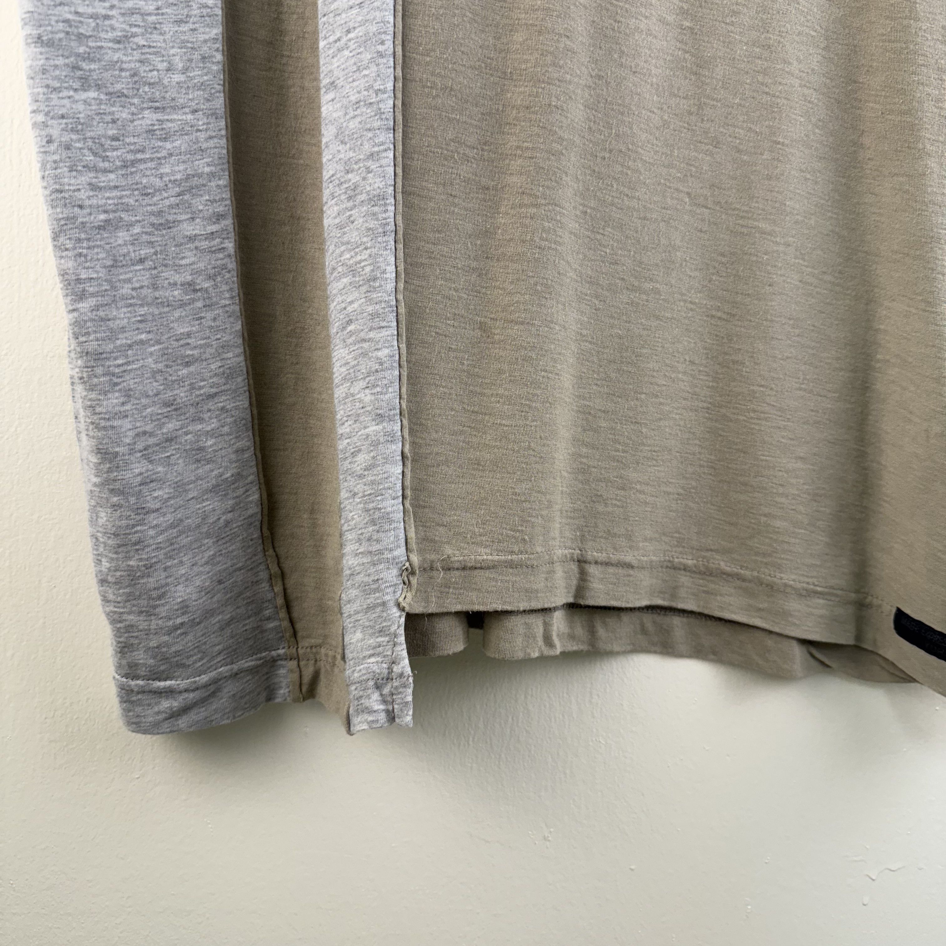 Yohji Yamamoto Yohji Yamamoto Regulation Short Sleeve Cut-and-Sewn T-Shirt Size US L / EU 52-54 / 3 - 4 Thumbnail