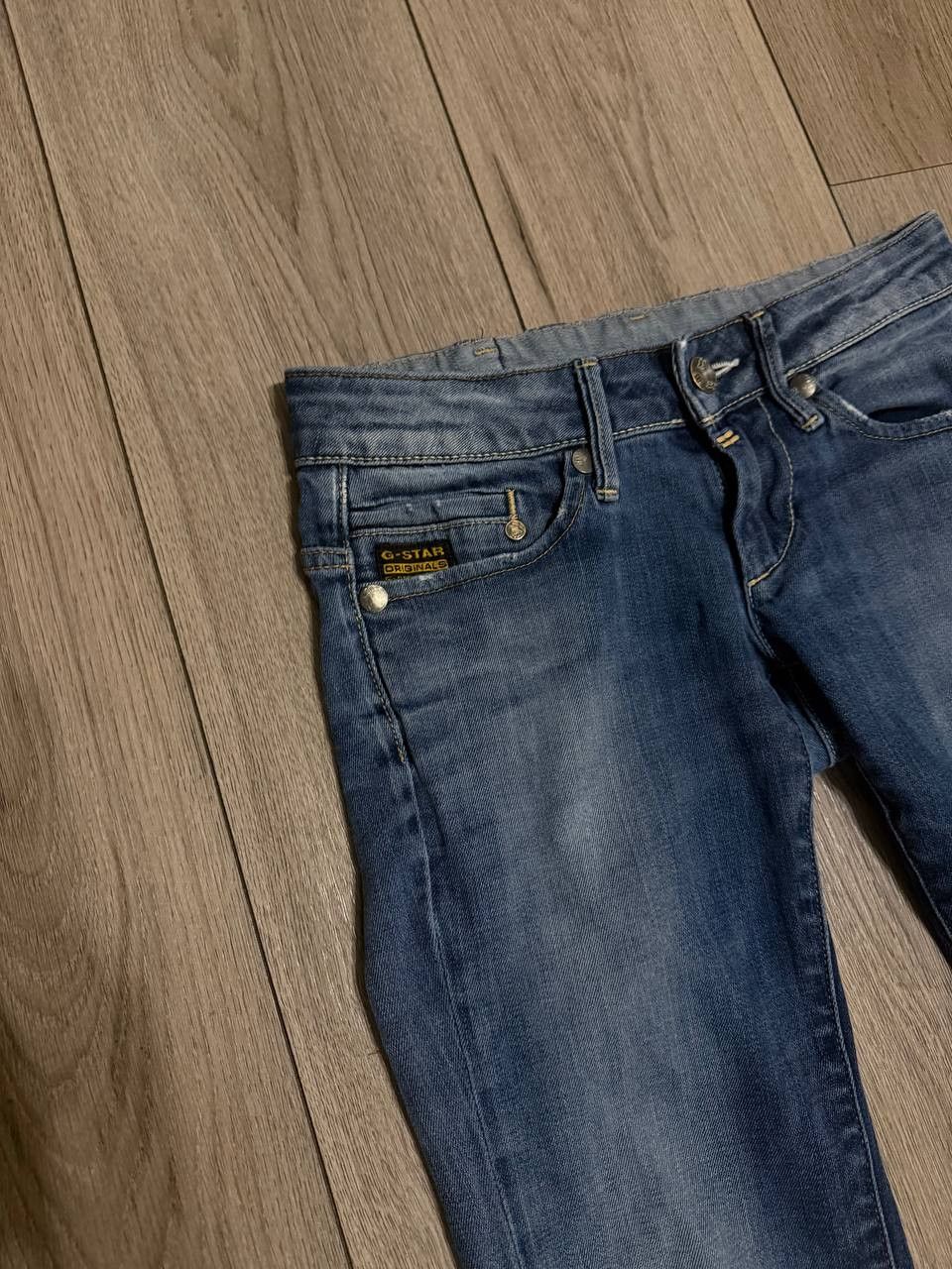 G-Star G-Star Raw Jeans Womens Low Rise Y2K Japanese style XS Blue Size 25" / US 0 / IT 36 - 3 Thumbnail