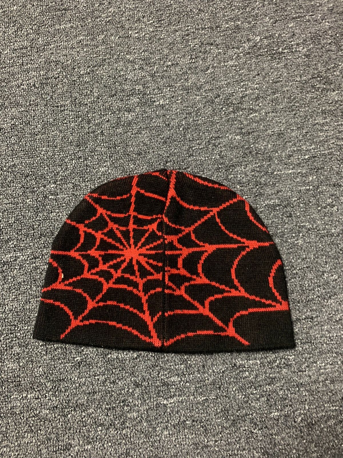 Japanese Brand × Vintage 🕷️🕸️ Spider man Web Beanie Hat y2k 🕸 Size ONE SIZE - 1 Thumbnail