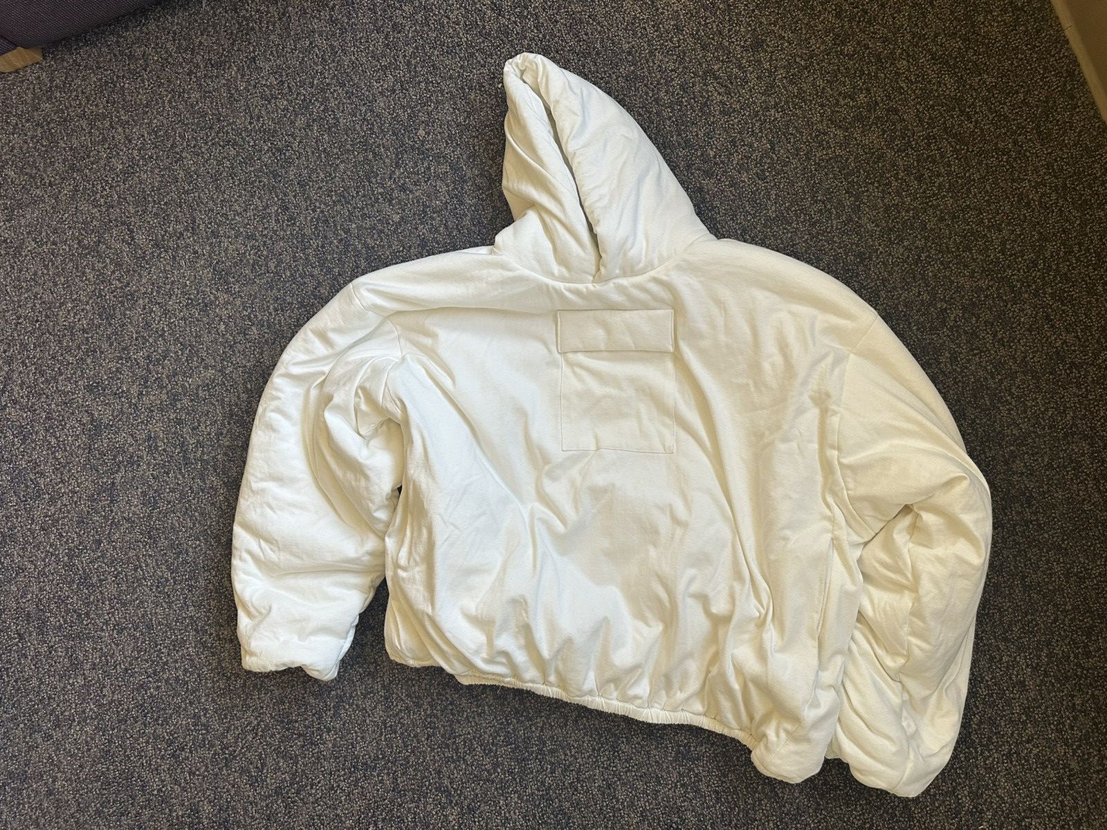 YEEZY SEASON X V1 Padded White Jersey Anorak