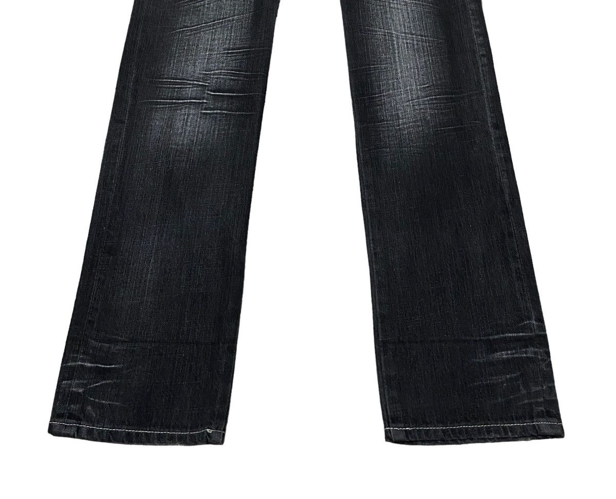 If Six Was Nine Rare Design Vintage Japanese Brand Double Focus Jeans 2000s Size US 32 / EU 48 - 5 Thumbnail