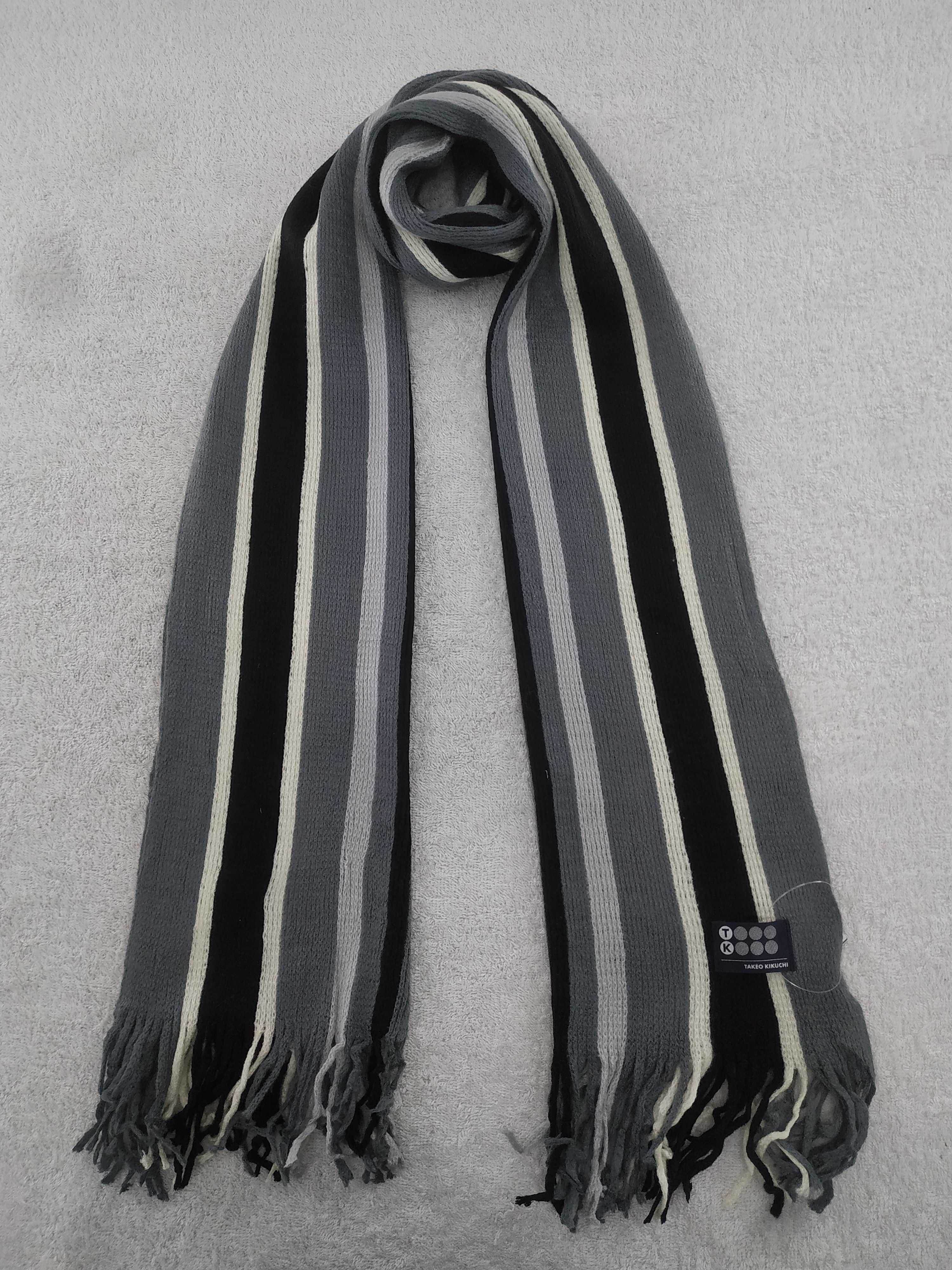 Takeo Kikuchi × Vintage Takeo Kikuchi Scarf / Muffler / Neckwear - WW869A Size ONE SIZE - 1 Thumbnail