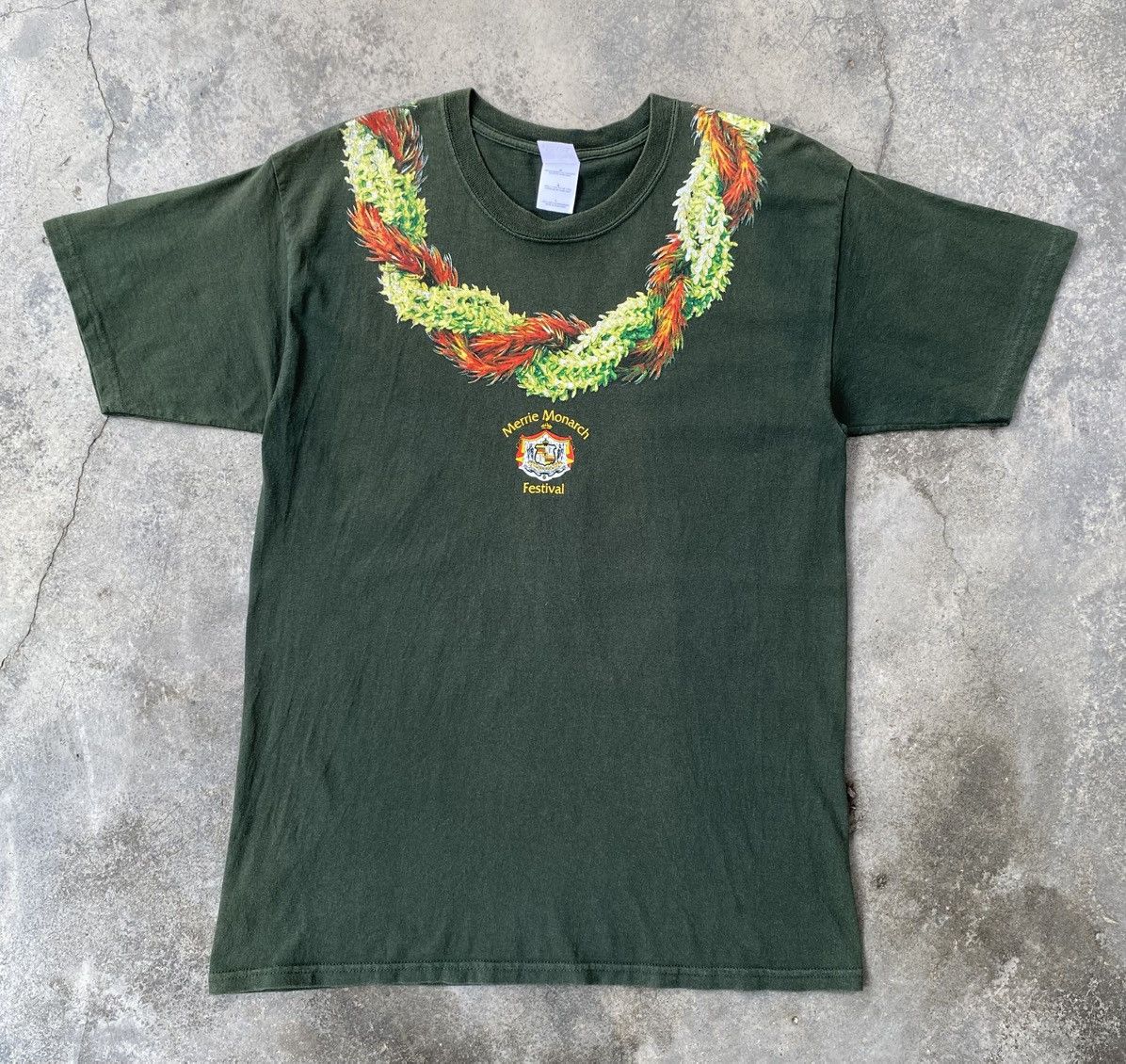 Vintage Sick🔥Vintage Merrie Monarch Hawai Rap Tees Size US L / EU 52-54 / 3 - 2 Thumbnail