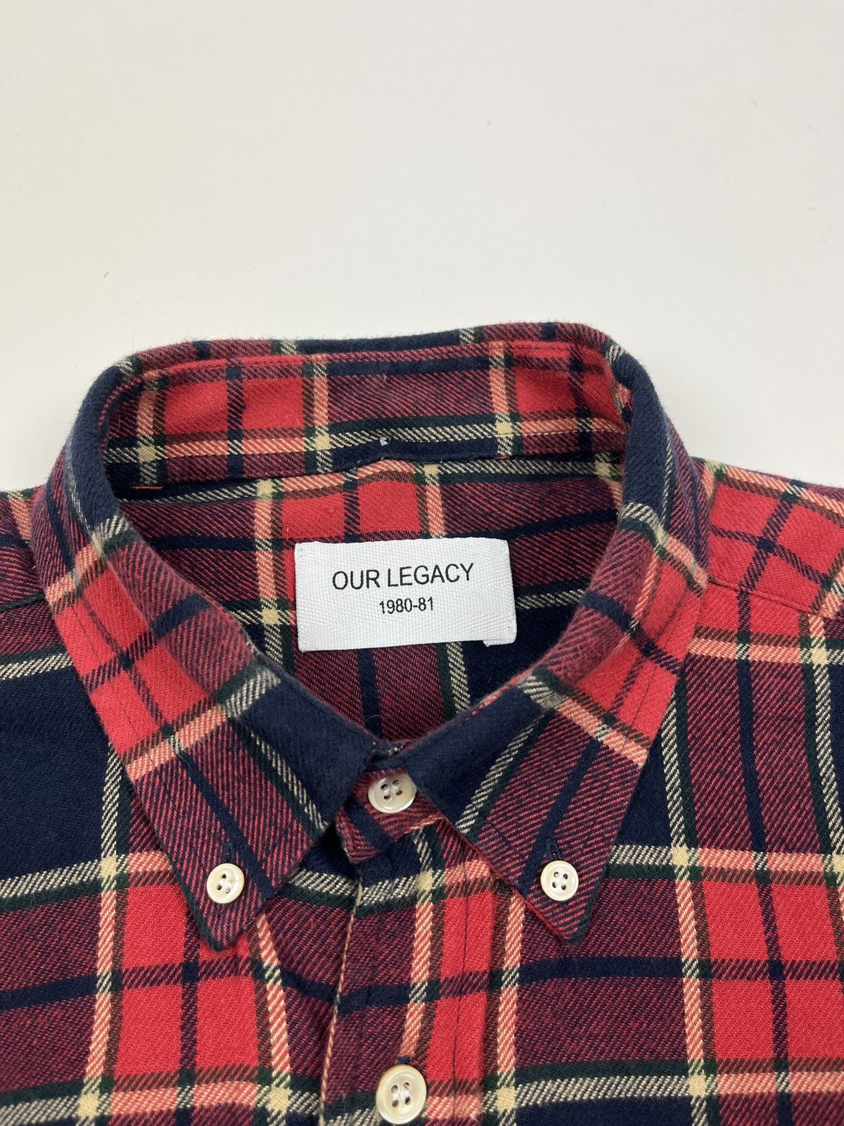 Our Legacy Our Legacy Flannel Shirt Size US L / EU 52-54 / 3 - 5 Thumbnail