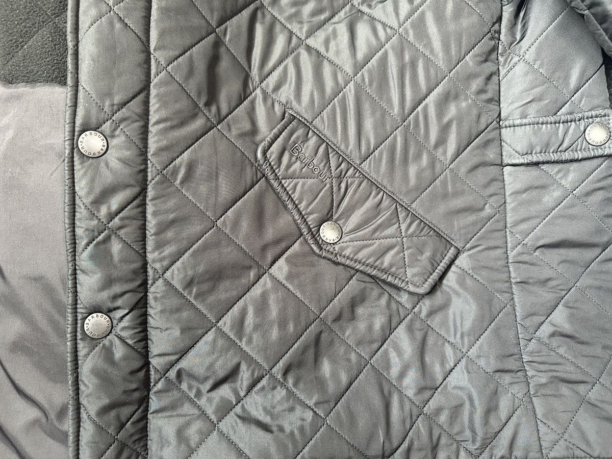 Barbour Men’s BARBOUR Powell Quilted Black Field Jacket Insulated Size US L / EU 52-54 / 3 - 8 Thumbnail