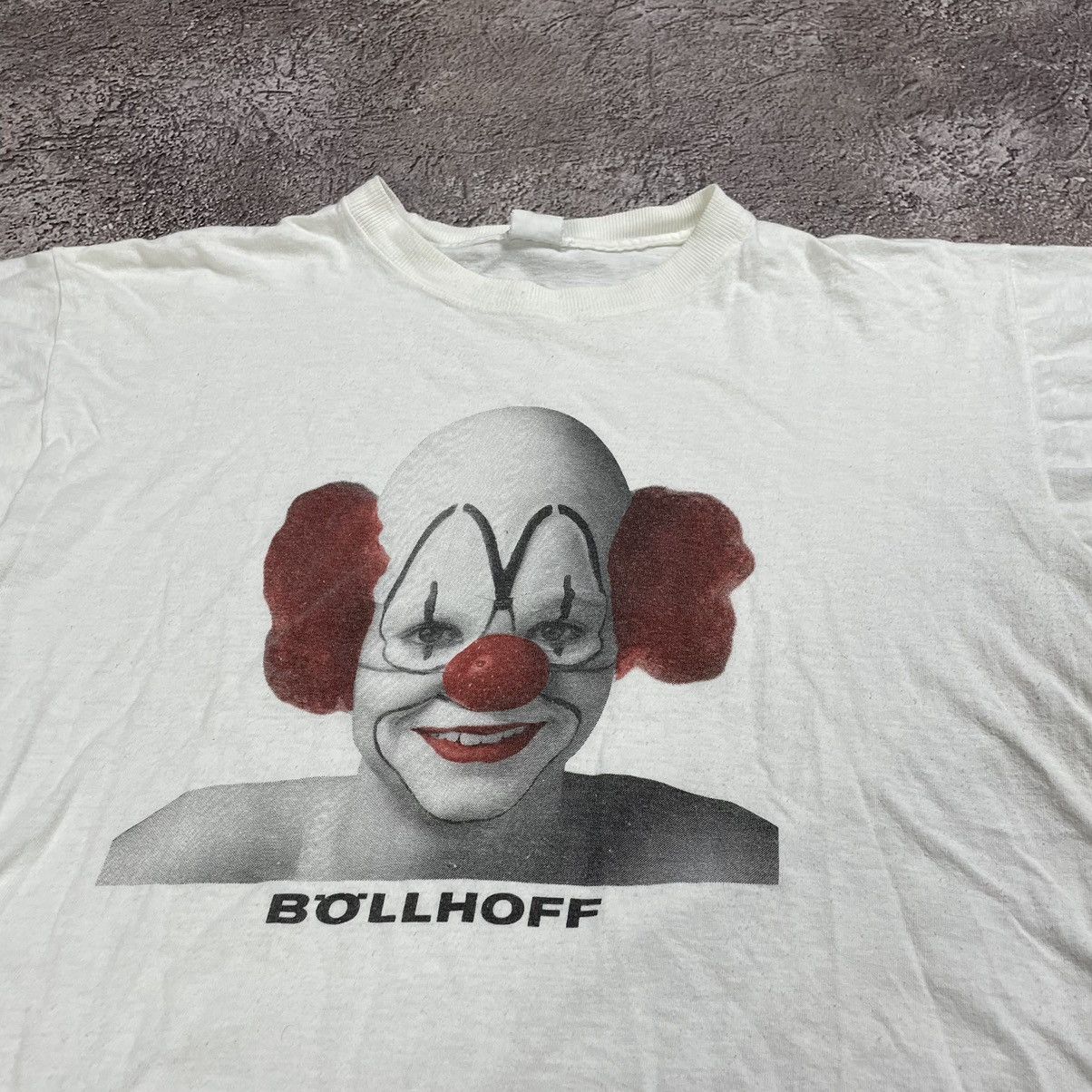 Vintage Vintage Y2K Sun Faded Clown Graphic Tee Grunge Dark Slim M Size US M / EU 48-50 / 2 - 4 Thumbnail