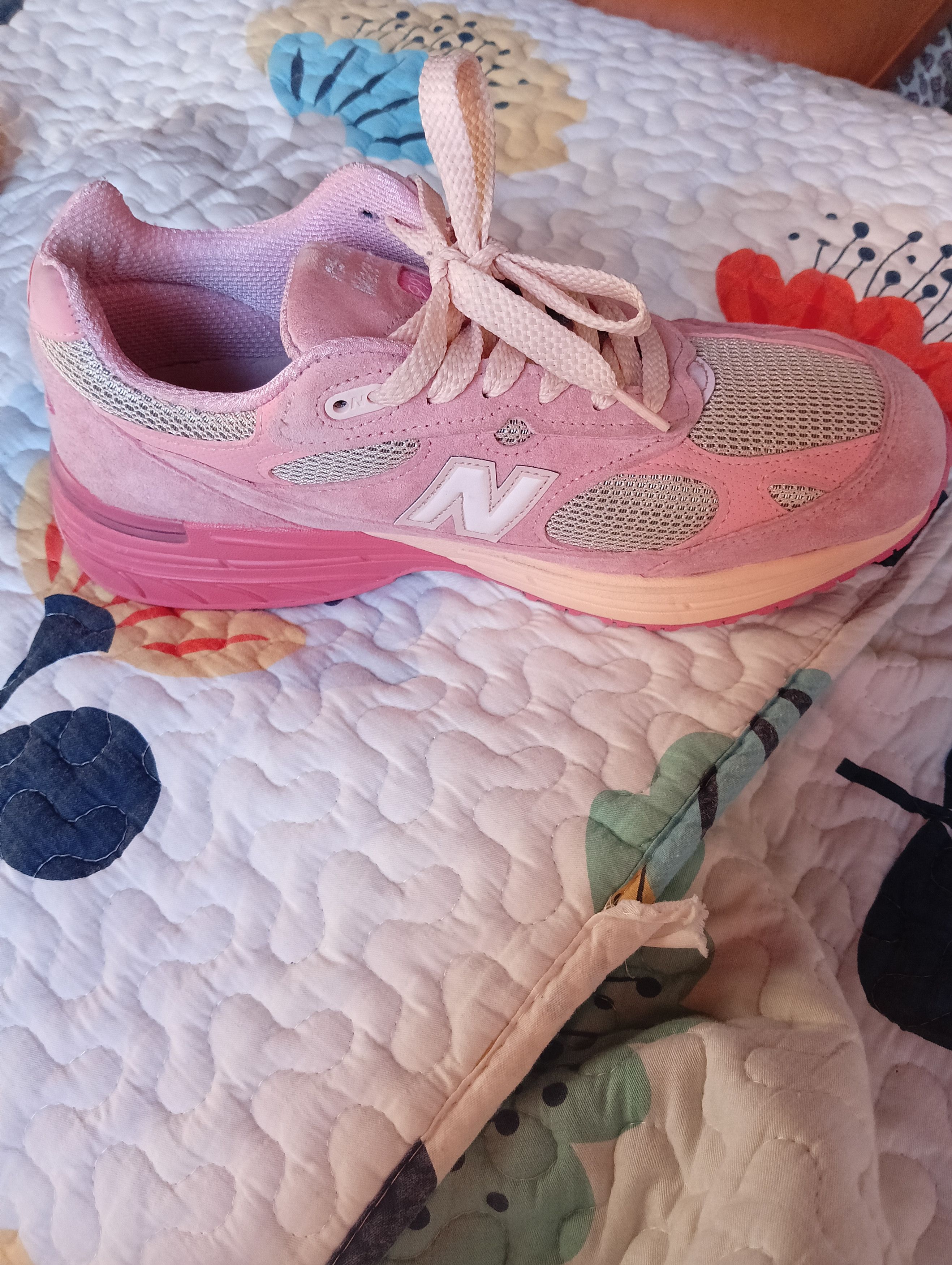 Joe Freshgoods × New Balance MR993JH1 JFG x NB 993 Powder Pink Size US 9 / EU 42 - 5 Thumbnail