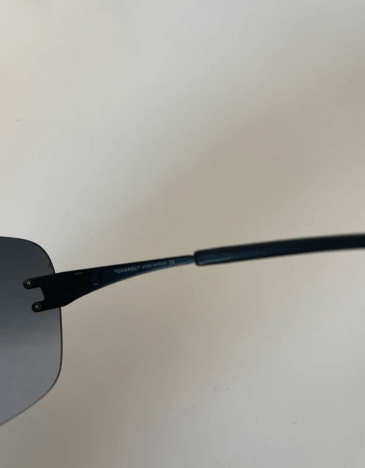 Chanel CHANEL Sunglasses 4006 Rhinestone 4017 CCLogo Vintage Size ONE SIZE - 5 Thumbnail