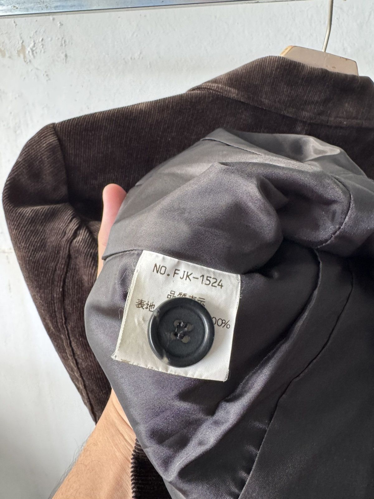 If Six Was Nine 2000s tornado mart femme japan corduroy button blazer Size US XS / EU 42 / 0 - 6 Thumbnail
