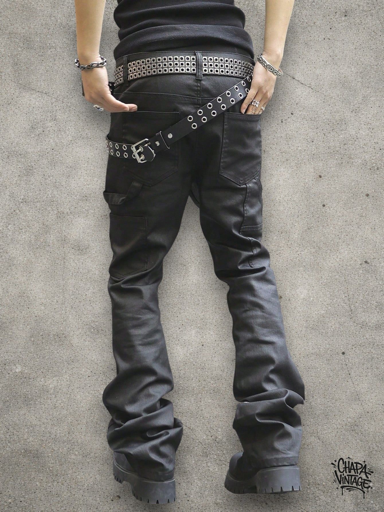 Vintage Opium slim goth pants Size US 32 / EU 48 - 4 Thumbnail