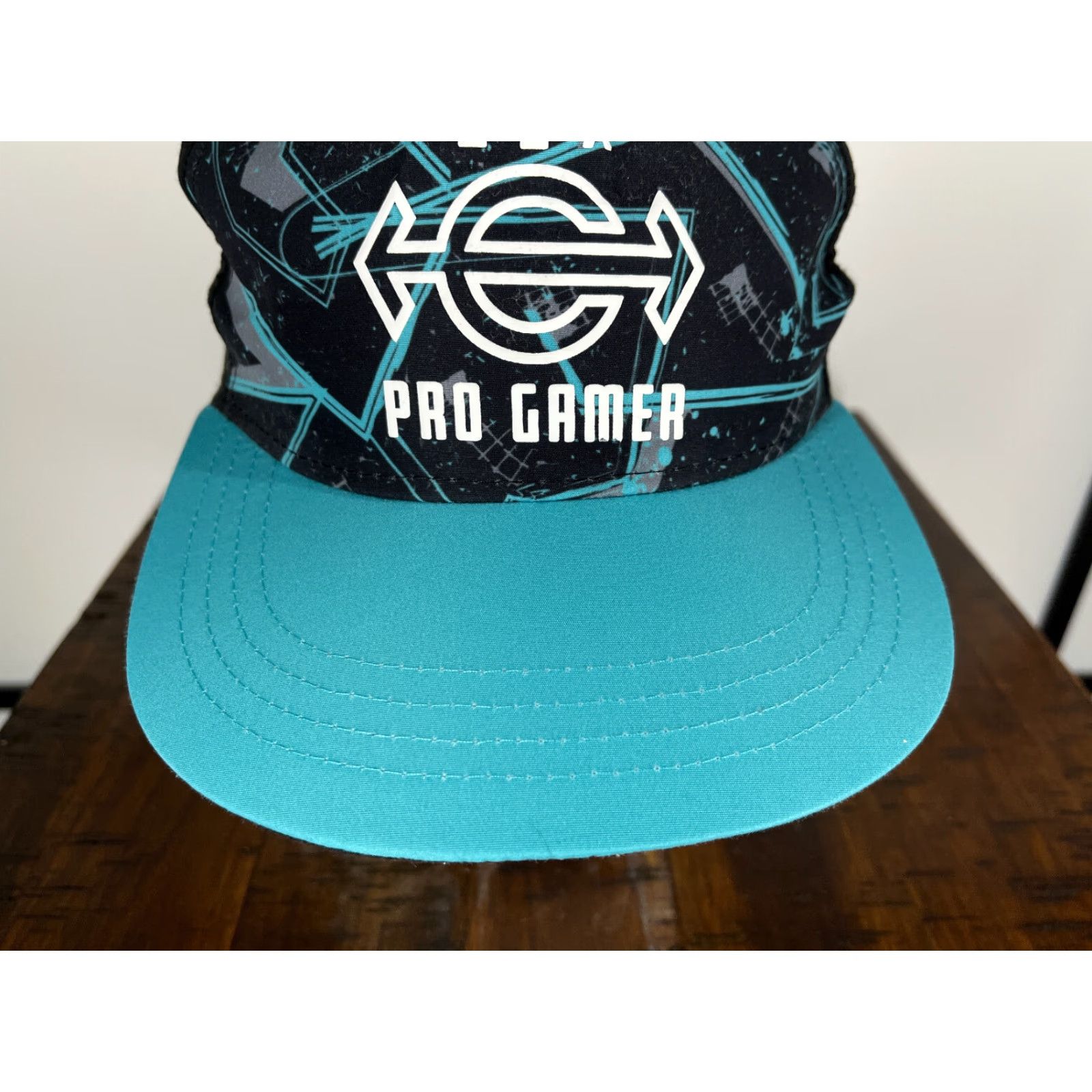 Vintage ESX Pro Gamer Hat Snap Back Adult One Size Black Blue Esports Polyester Size ONE SIZE - 3 Thumbnail
