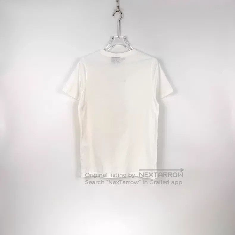 Loewe Loewe White Classic Embroidered Logo Fruit Joint Short Sle Size M / US 6-8 / IT 42-44 - 4 Thumbnail