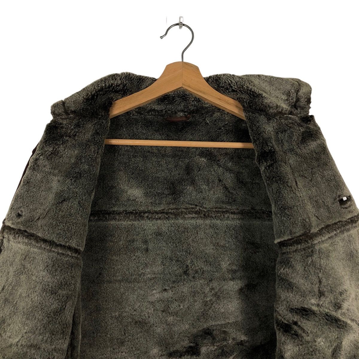 Japanese Brand 🔥90’s Suede Mink Fur Lining Jacket Cox Issey Miyake Japan Size US M / EU 48-50 / 2 - 11 Thumbnail