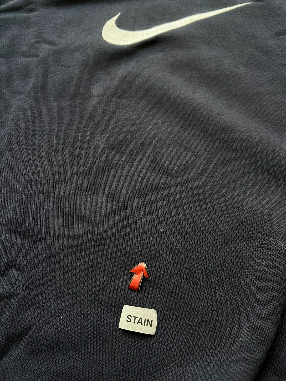 Nike Nike Sz L = S Sweatshirt Crewneck 2005 Big Swoosh Size S / US 4 / IT 40 - 11 Thumbnail