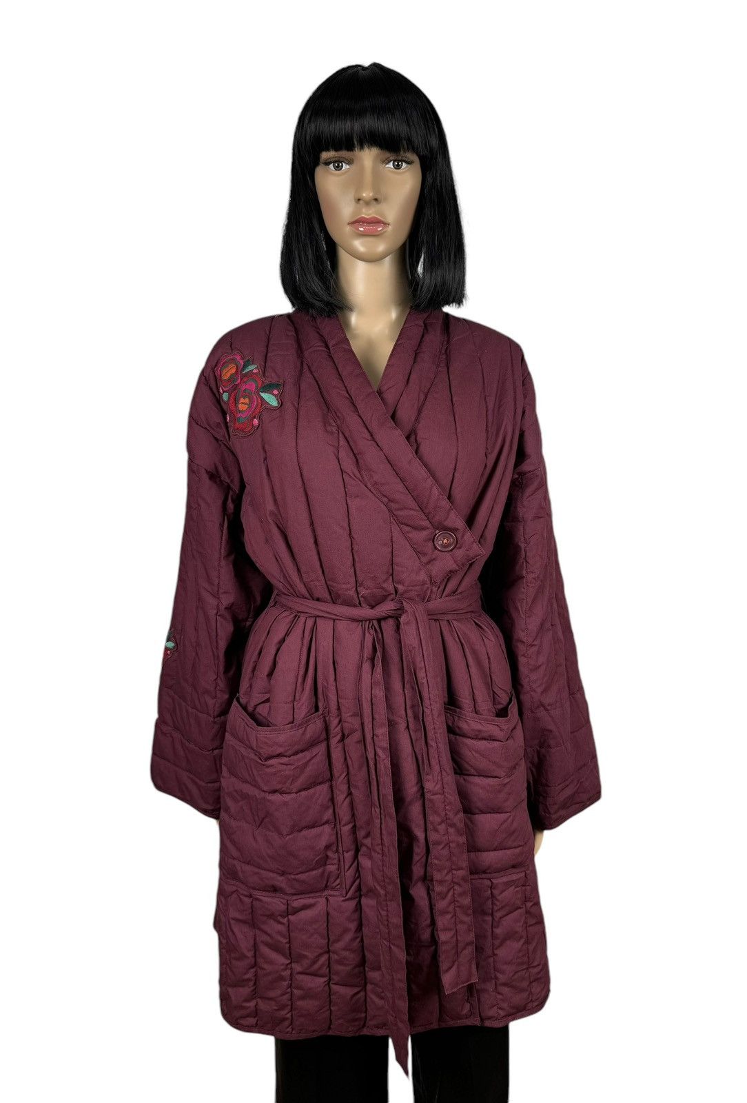 Gudrun Sjoden Gudrun Sjoden Qulted Coat Kimono Belted size M Size M / US 6-8 / IT 42-44 - 1 Thumbnail