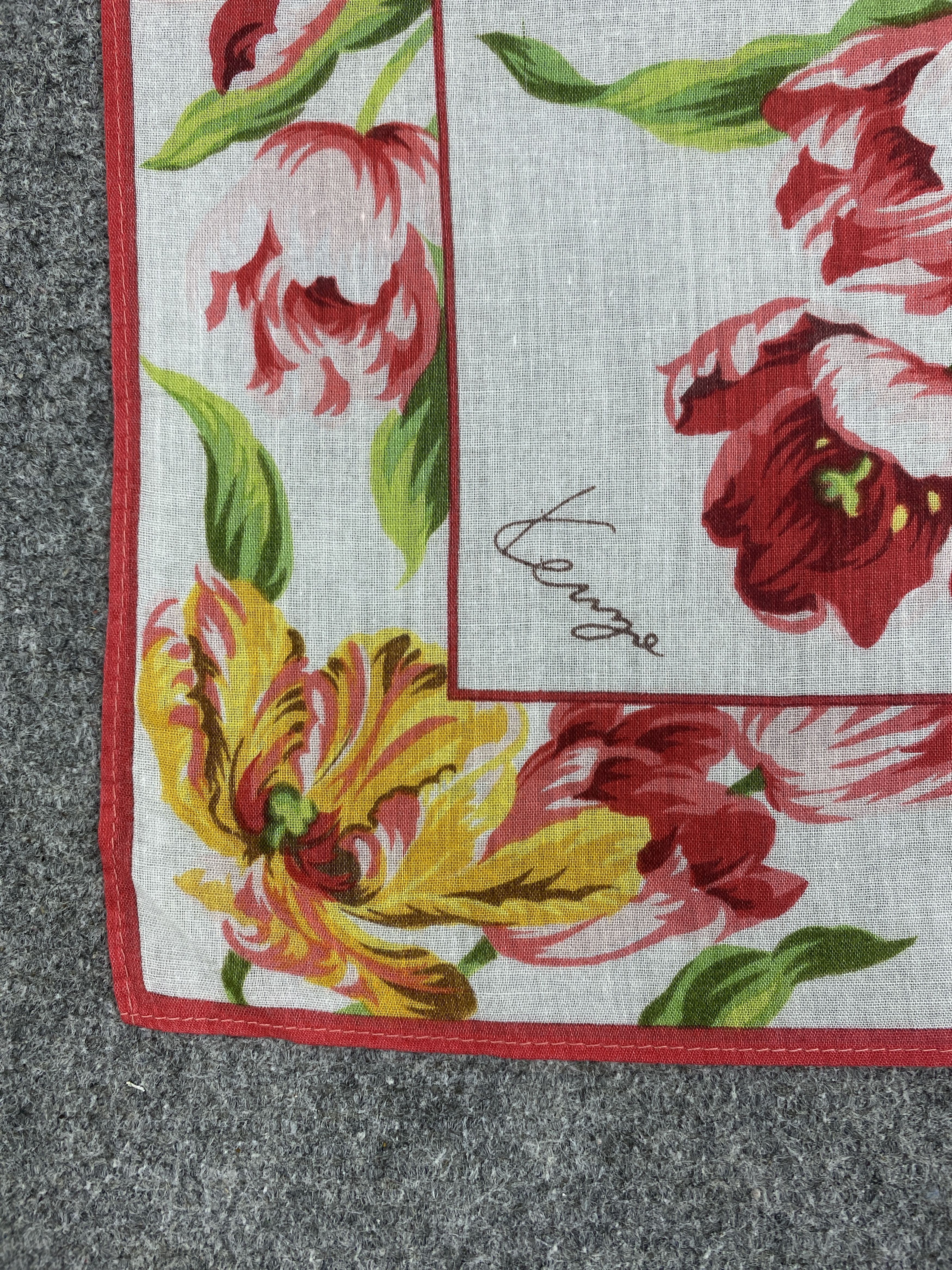 Kenzo Kenzo Handkerchief / Bandana / Neckerchief HKC0207 Size ONE SIZE - 5 Thumbnail