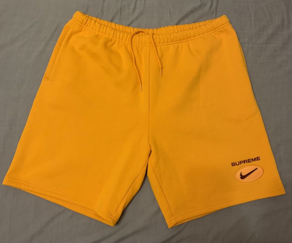 Nike × Supreme Supreme Nike Jewel Sweatshort Orange Size US 36 / EU 52 - 1 Thumbnail