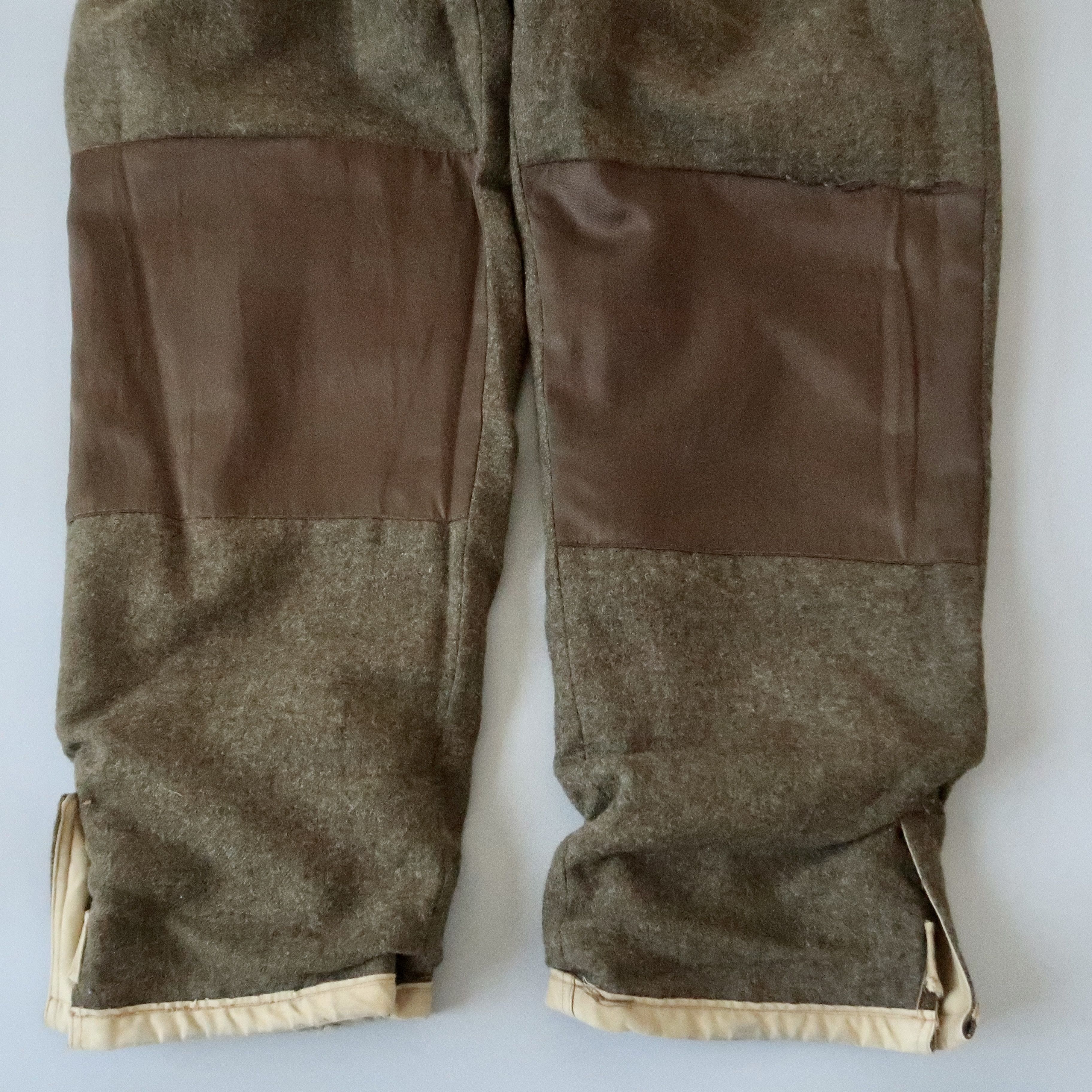 Vintage Rare 1940s Canadian Army wool lined bib overalls Size US 40 / EU 56 - 15 Thumbnail