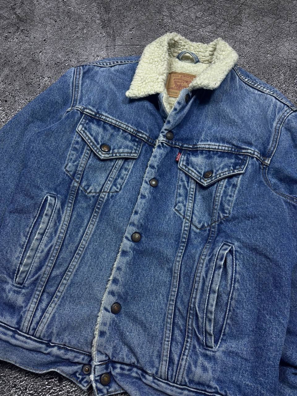 Levi's Vintage Levis Denim Jacket Sherpa Size US M / EU 48-50 / 2 - 4 Thumbnail