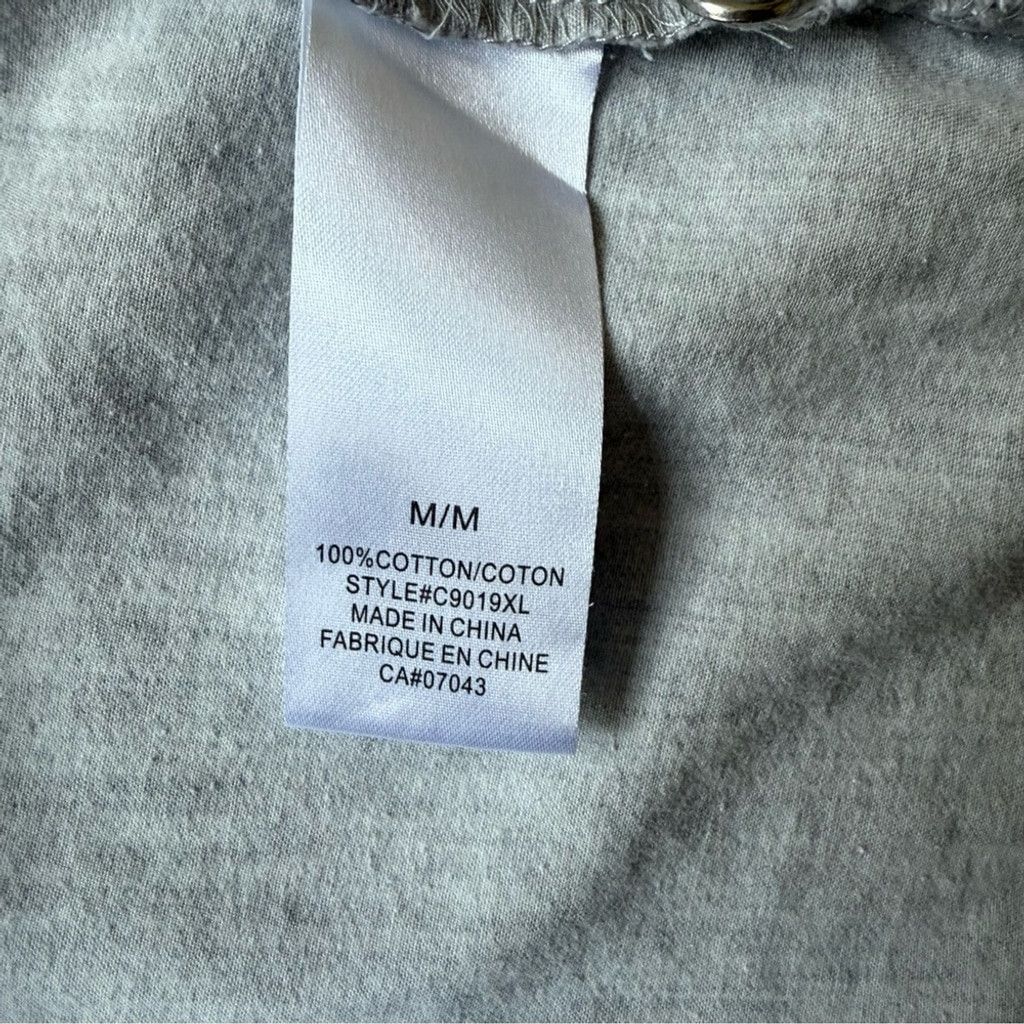 The Unbranded Brand Gray Long-Sleeve Blouse with Pointed Collar Size M / US 6-8 / IT 42-44 - 4 Thumbnail