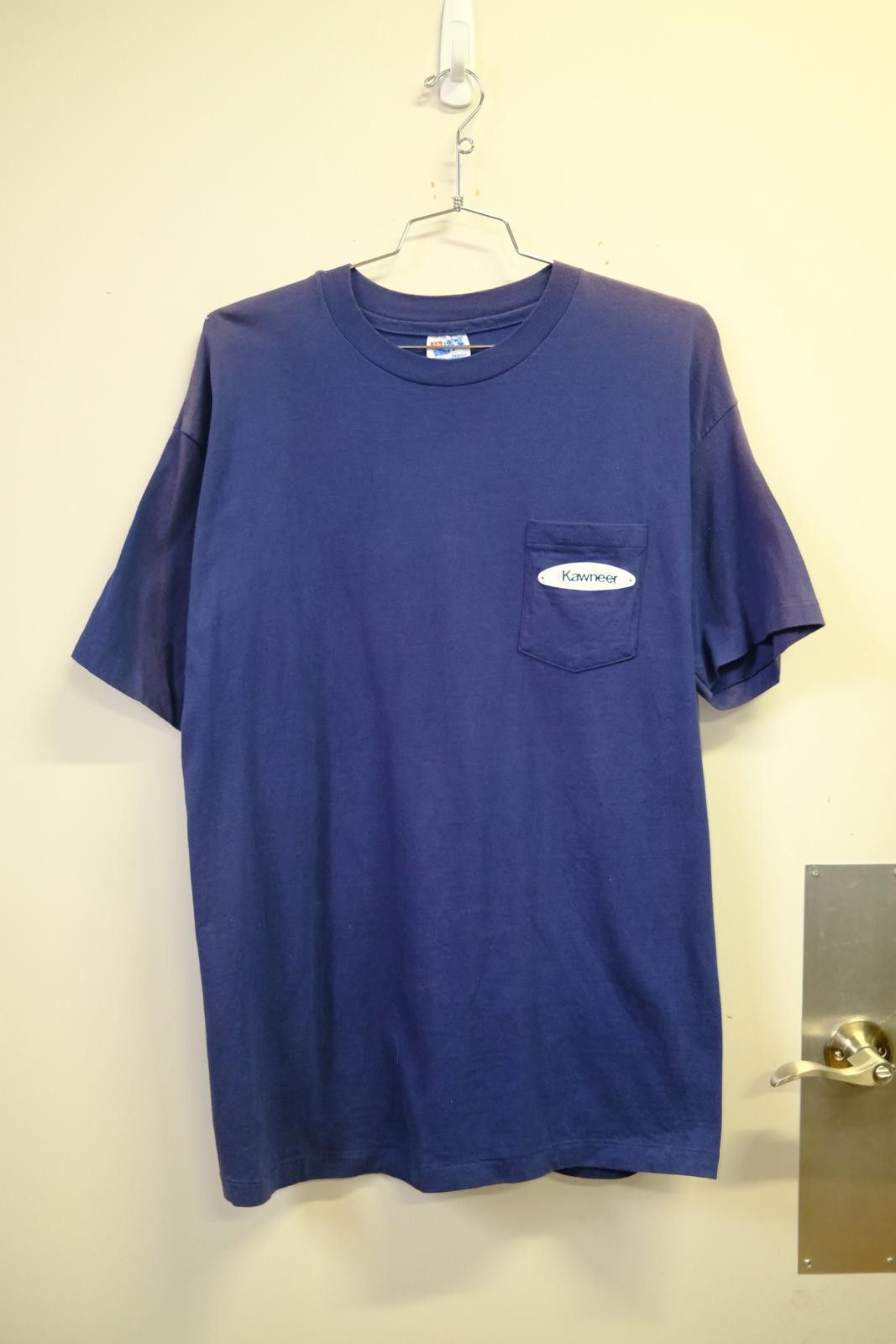 Hanes 90's Hanes Kawneer Pocket T-Shirt Size XL / US 12-14 / IT 48-50 - 1 Thumbnail