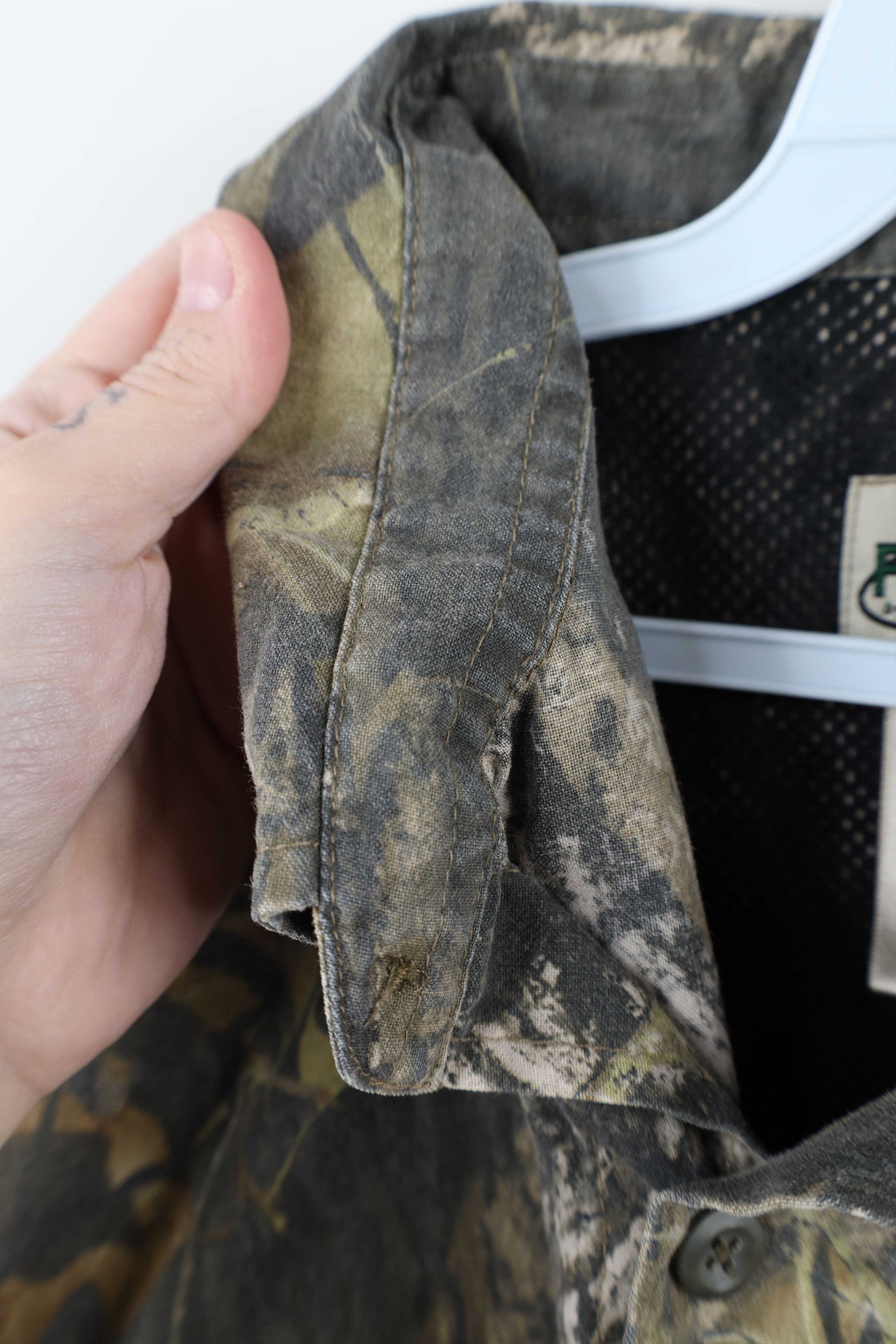 Vintage Vintage Y2K Streetwear Camouflage Collared Button Shirt Size US XL / EU 56 / 4 - 7 Thumbnail