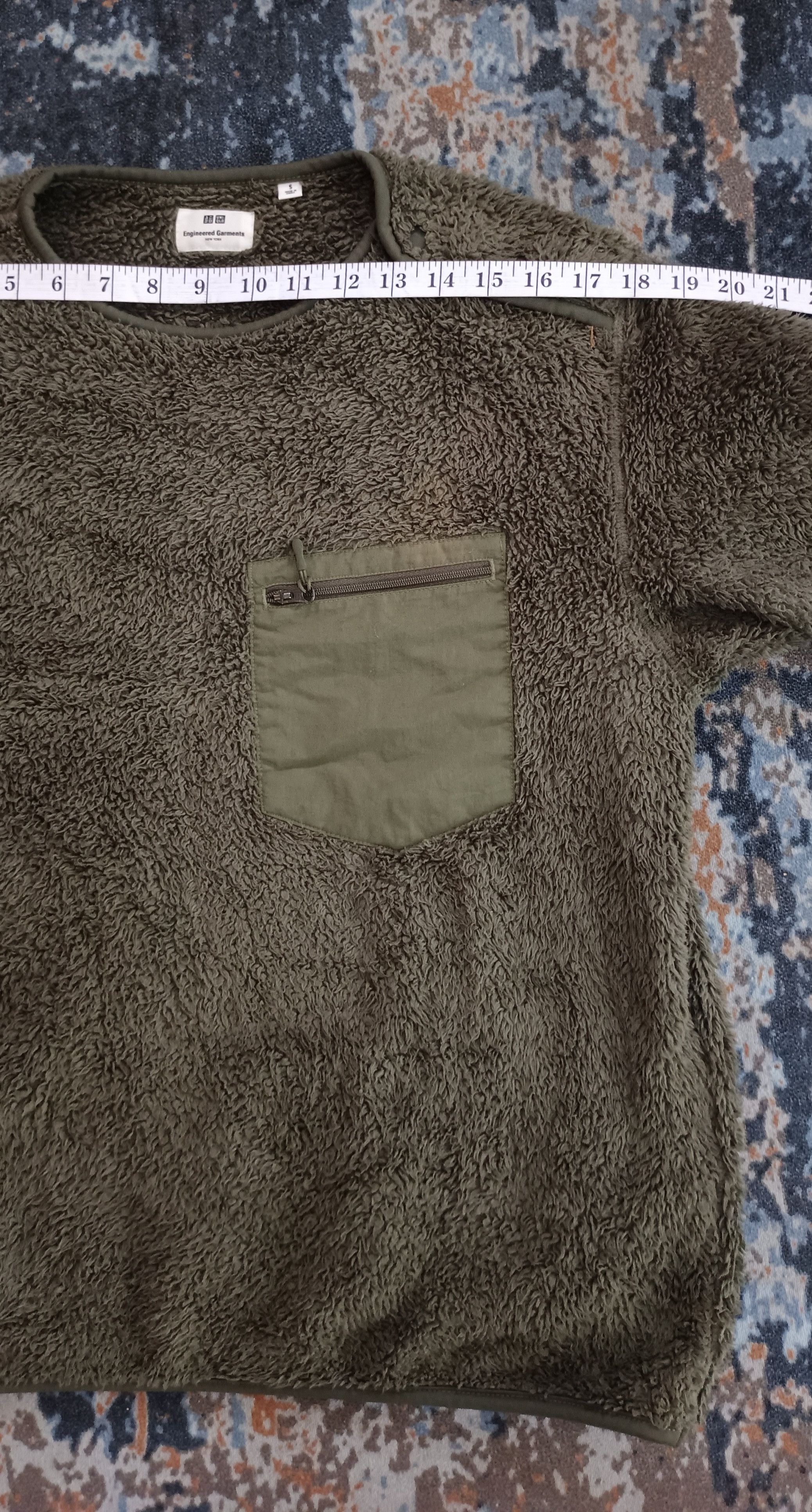 Engineered Garments × Japanese Brand × Uniqlo Engineered Garments Fleece Single Pocket Size US M / EU 48-50 / 2 - 11 Thumbnail