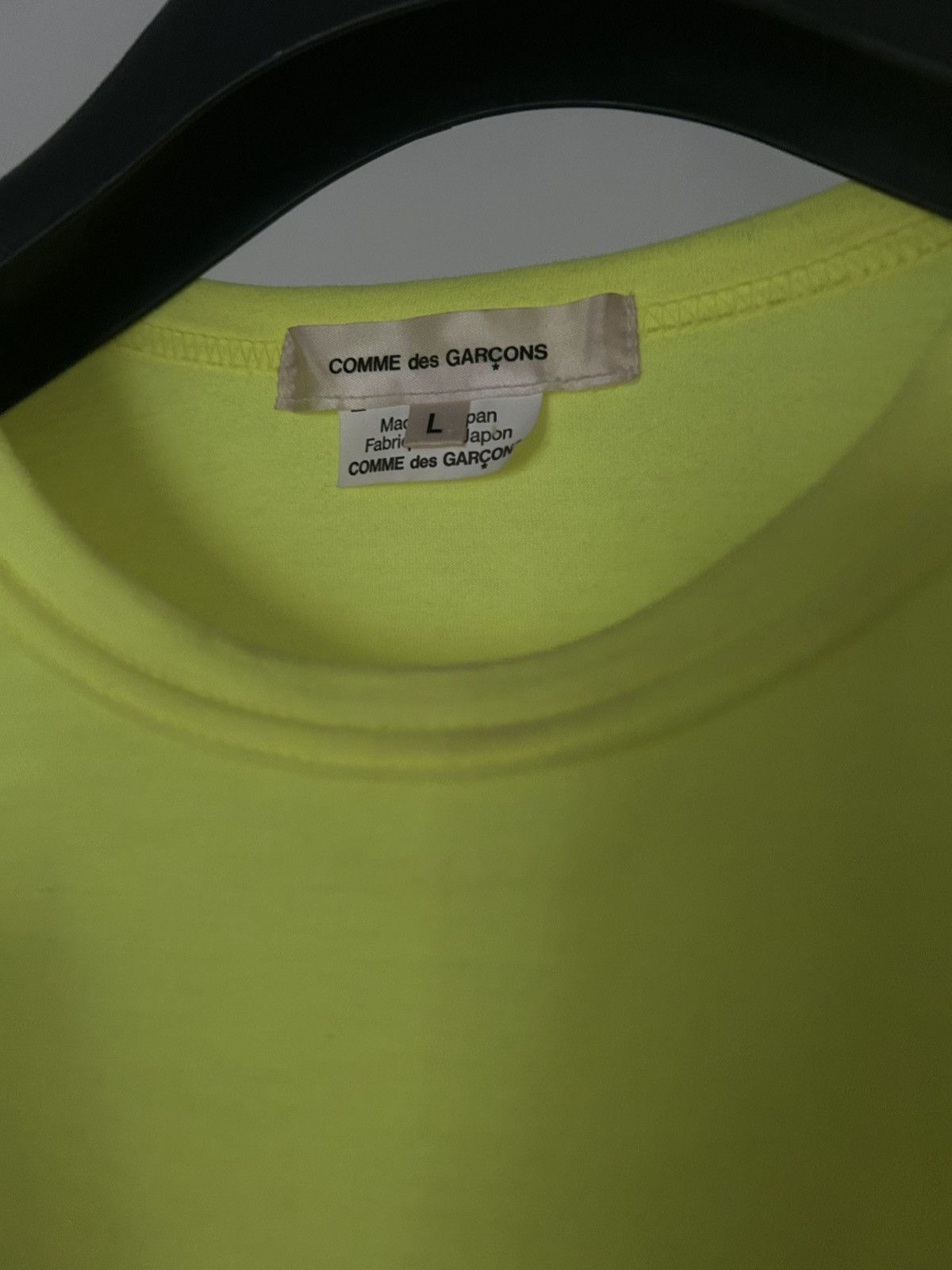 Comme des Garcons Neon CDG wire detailed T Shirt Size US L / EU 52-54 / 3 - 3 Thumbnail
