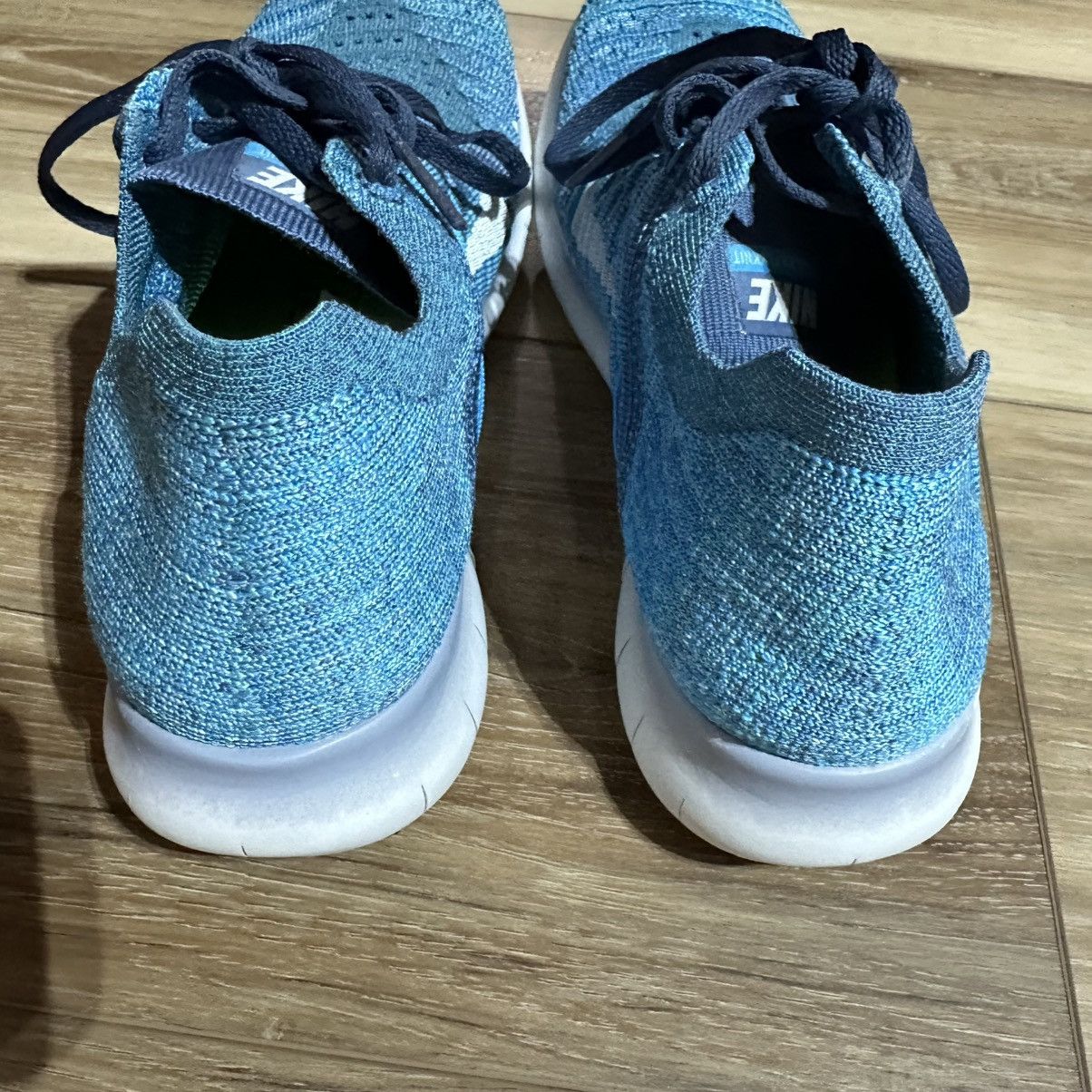 Nike Nike Free Rn Flyknit 2016 “Ocean Fog” Blue, Size 8 Size US 8 / IT 38 - 4 Thumbnail