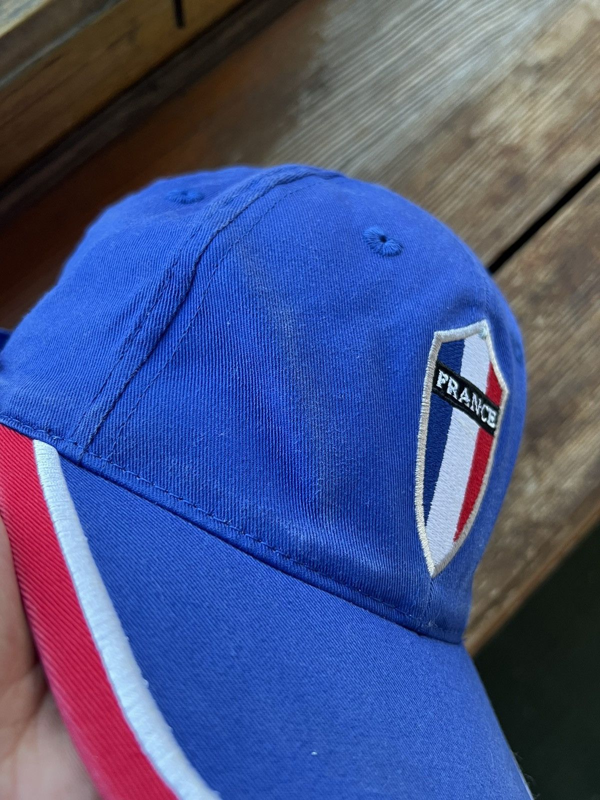 Adidas Vintage Hat Adidas France Football Cap Size ONE SIZE - 11 Thumbnail