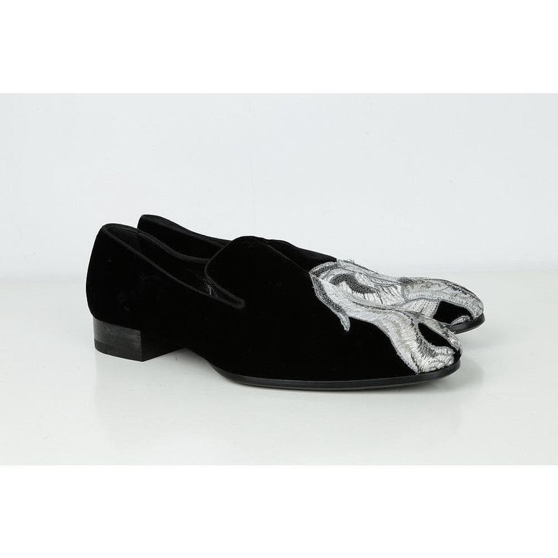 Louis Vuitton Louis Vuitton Embroidered Flat Shoes with Elephant Design - Size US 13 / EU 46 - 6 Thumbnail