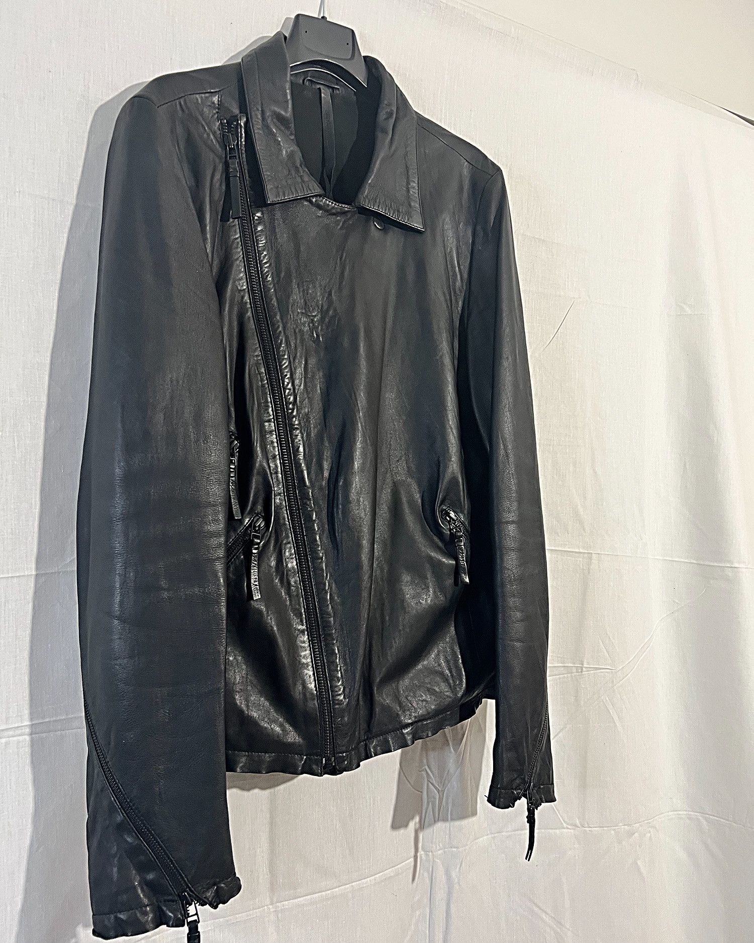 Barbara I Gongini Soft Leather Biker Size US M / EU 48-50 / 2 - 5 Thumbnail