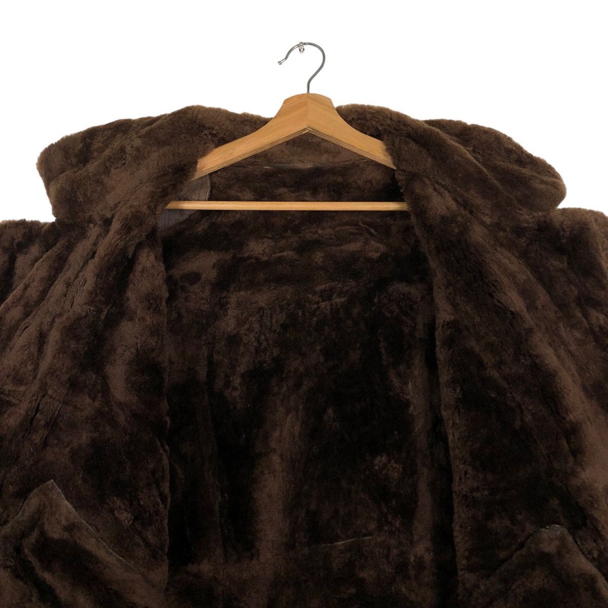 Vintage 🔥Vtg Genuine Suede Shearling Natural Peau Laine Bomber Size US M / EU 48-50 / 2 - 12 Thumbnail