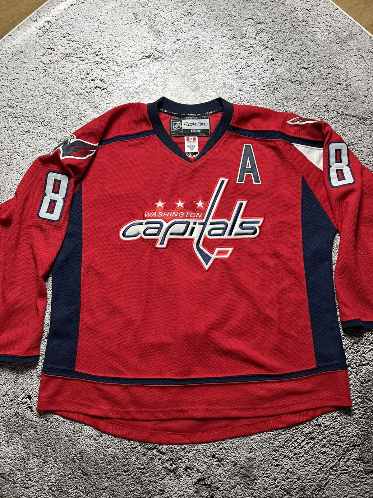 NHL × Reebok × Vintage Washington capitals NHL Alexandr Ovechkin Reebok jersey Size US XL / EU 56 / 4 - 1 Thumbnail