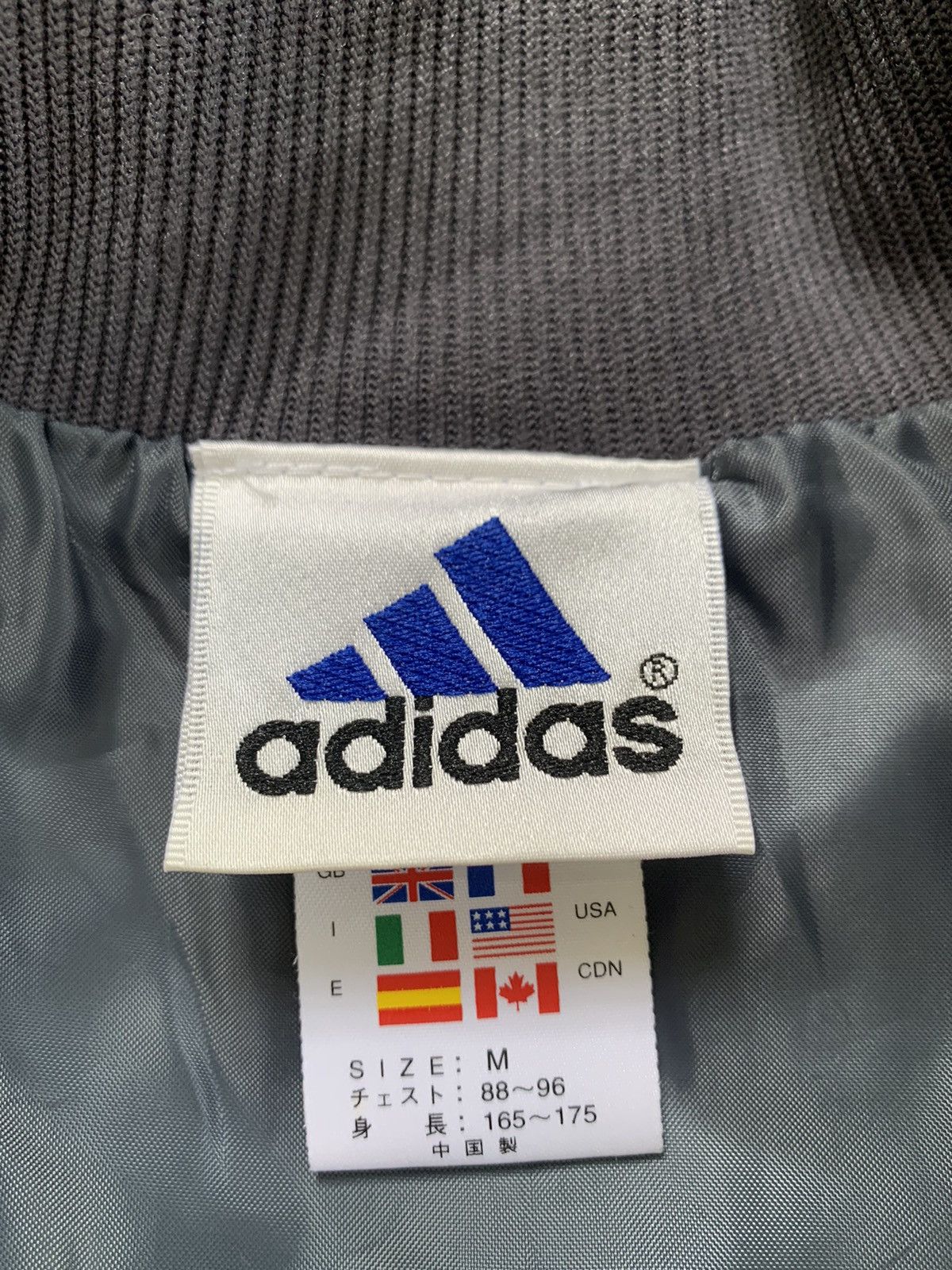 Adidas × Vintage Vtg Adidas Quilted Jacket Size US M / EU 48-50 / 2 - 12 Thumbnail