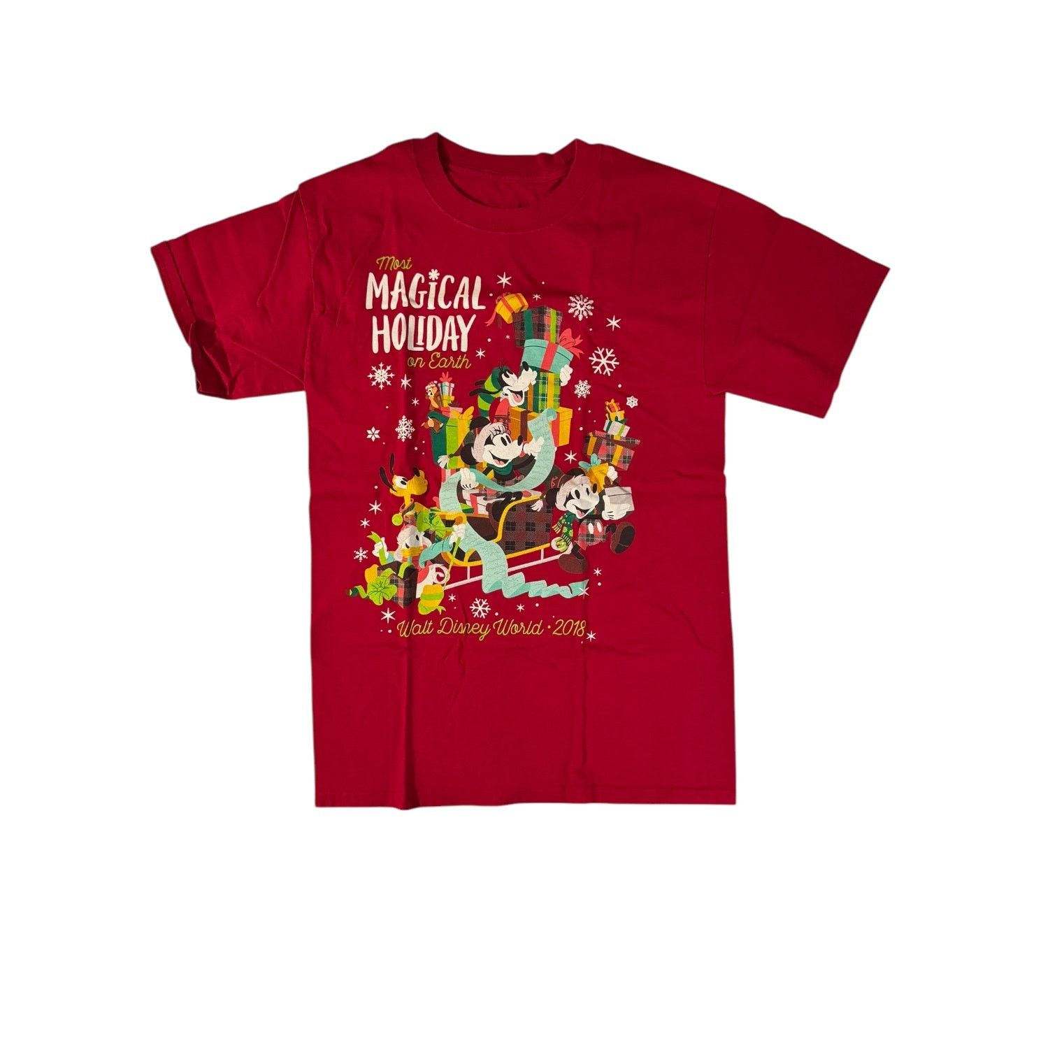 Disney Disney Parks Authentic Most Magical Holiday 2018 Shirt SM Size US S / EU 44-46 / 1 - 5 Thumbnail