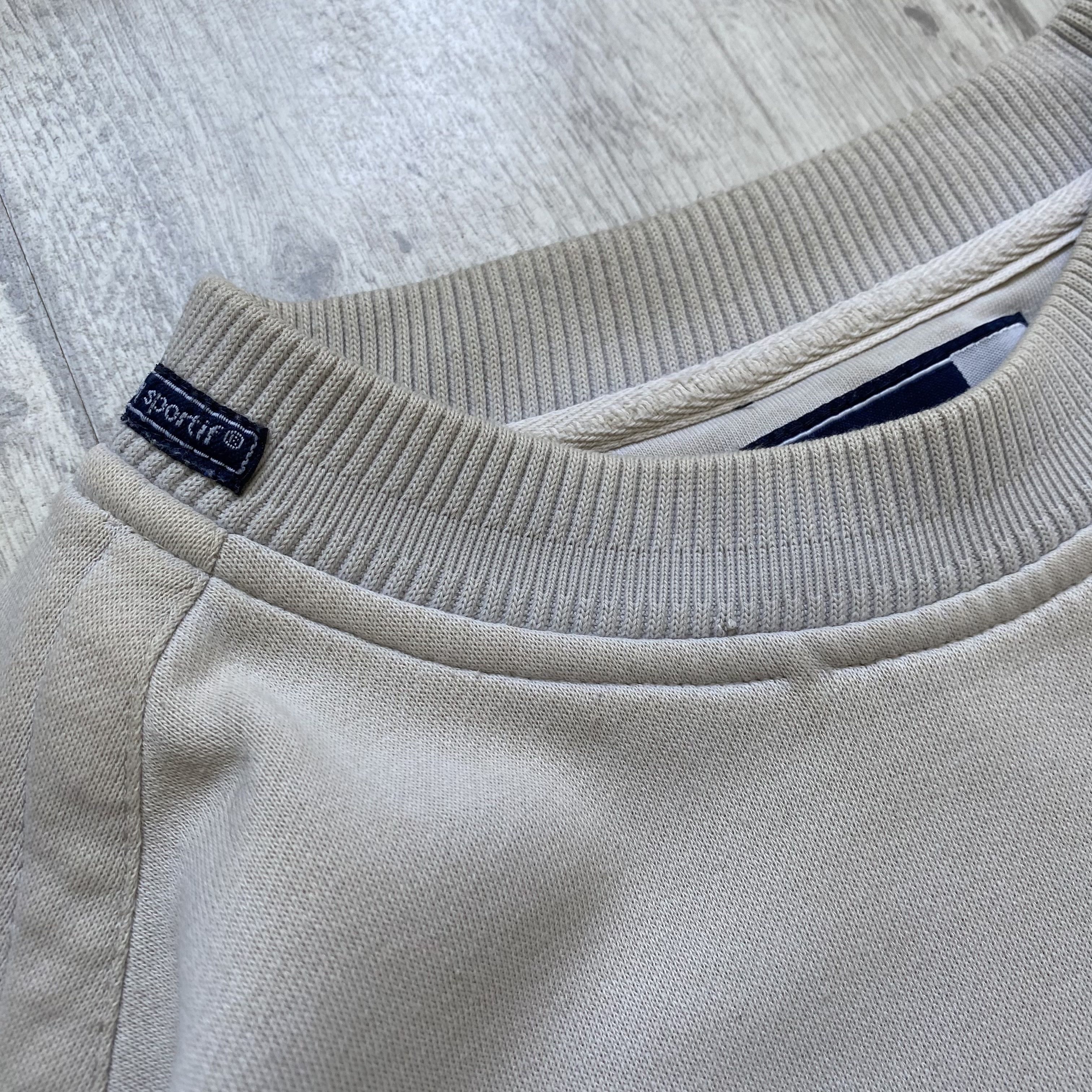 Le Coq Sportif 🐓Vintage 90s Le Coq Spotif heavy Boxy sweatshirt Distressed Size US L / EU 52-54 / 3 - 4 Thumbnail