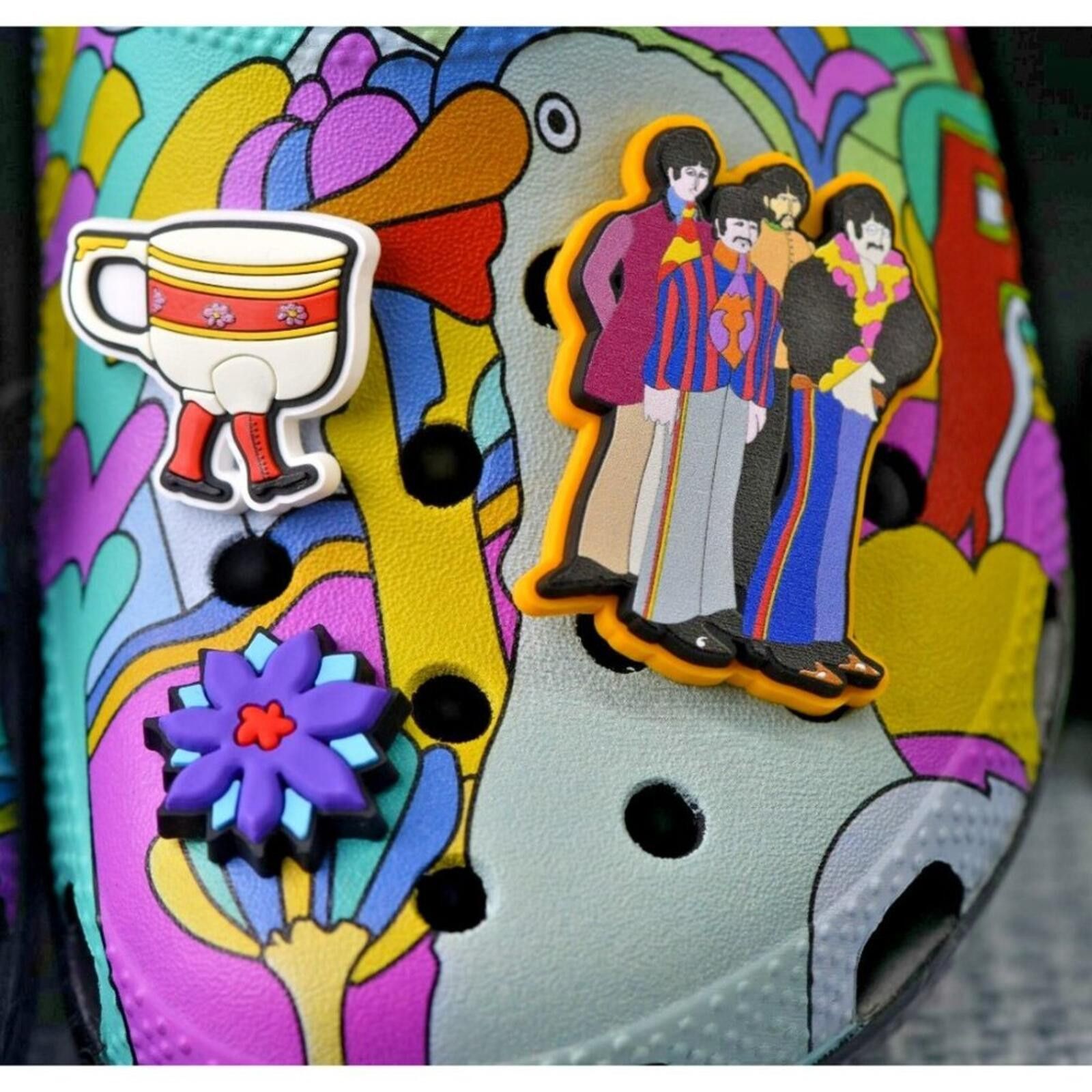 Crocs The Beatles x Crocs Love Classic Clogs | 210895-90H Size US 6 / IT 36 - 5 Thumbnail