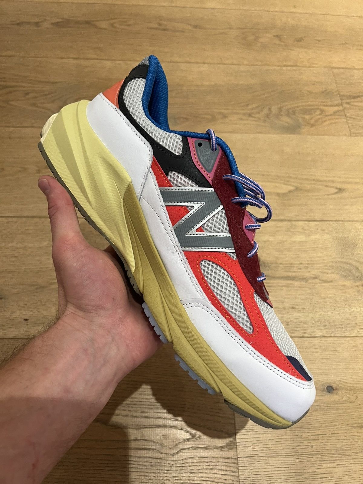 Action Bronson × New Balance 990 v6 Made in U.S.A. Action Bronson "Untitled" Size US 12.5 / EU 45-46 - 8 Thumbnail