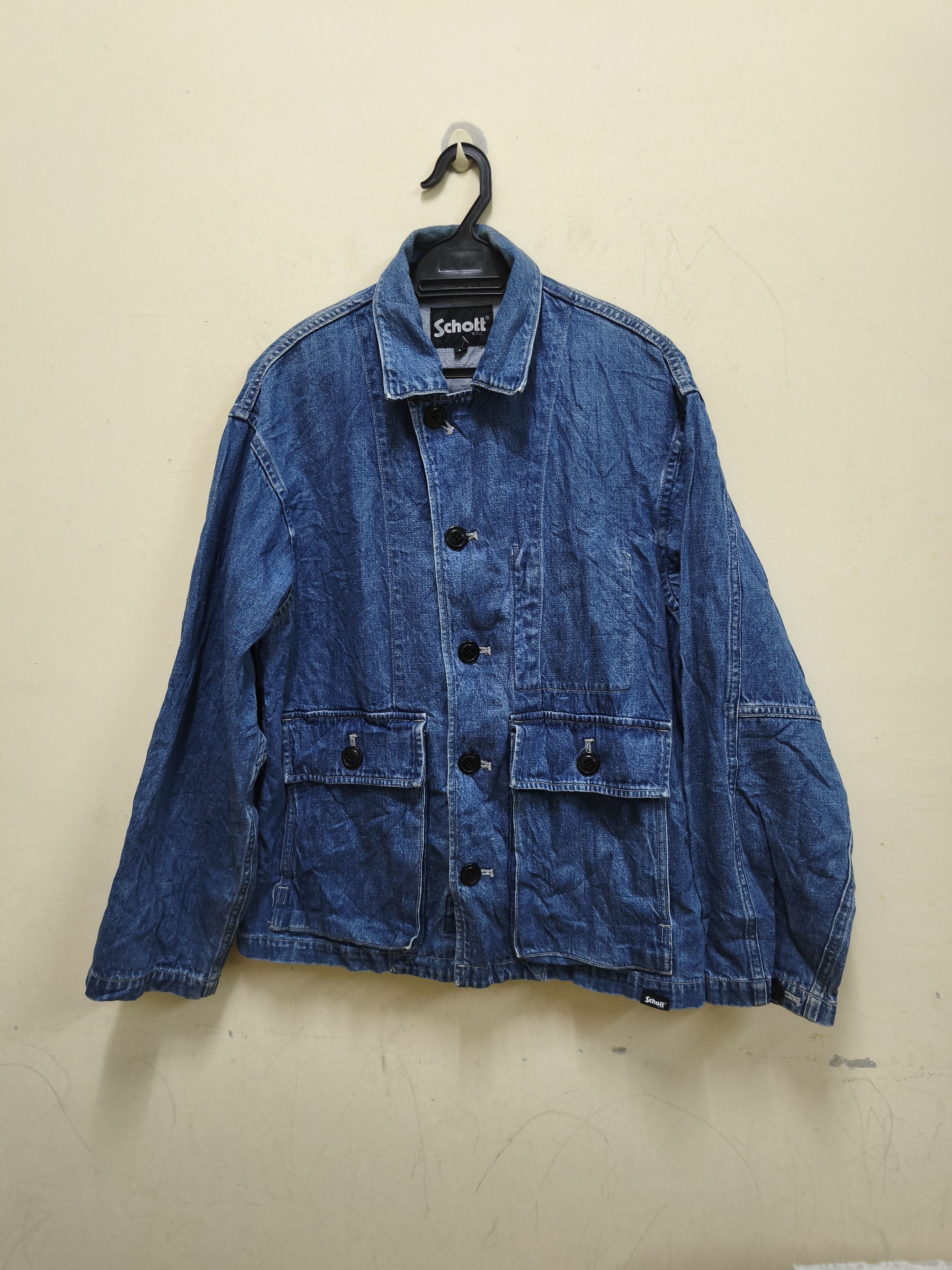 Schott Schott NYC Nep Denim Jacket Size US M / EU 48-50 / 2 - 2 Thumbnail