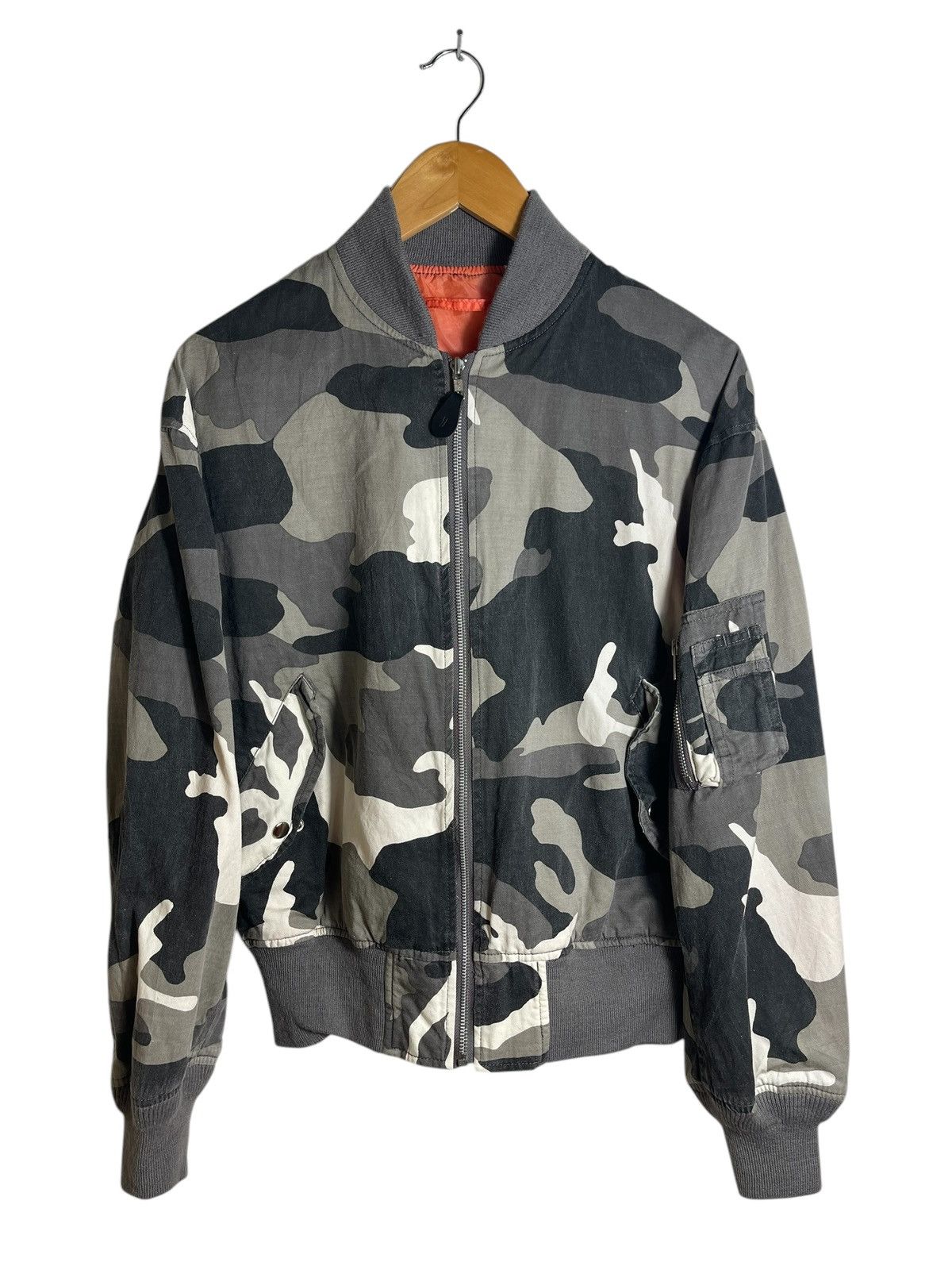 If Six Was Nine × Japanese Brand Vintage Archive Japanese Brand Bicol Bind bomber camo jacket Size US M / EU 48-50 / 2 - 1 Thumbnail