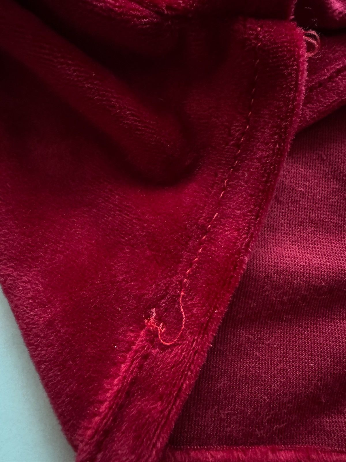 Other Cherry velvet top Size M / US 6-8 / IT 42-44 - 3 Thumbnail