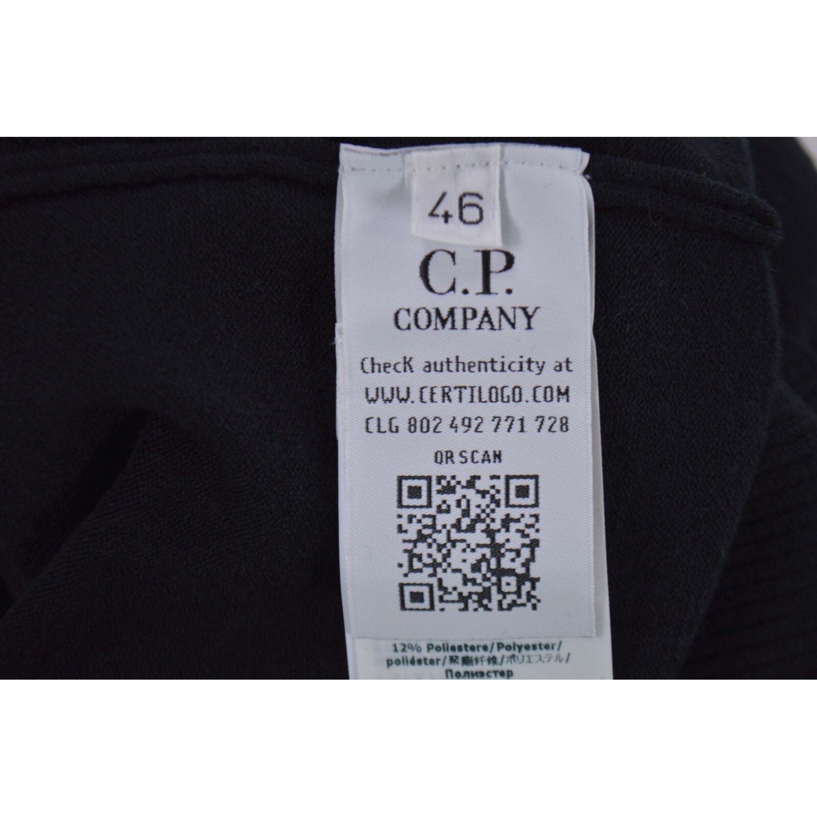 C.P. Company C.P. Company Sweater Size US XS in Black Size US XS / EU 42 / 0 - 8 Thumbnail