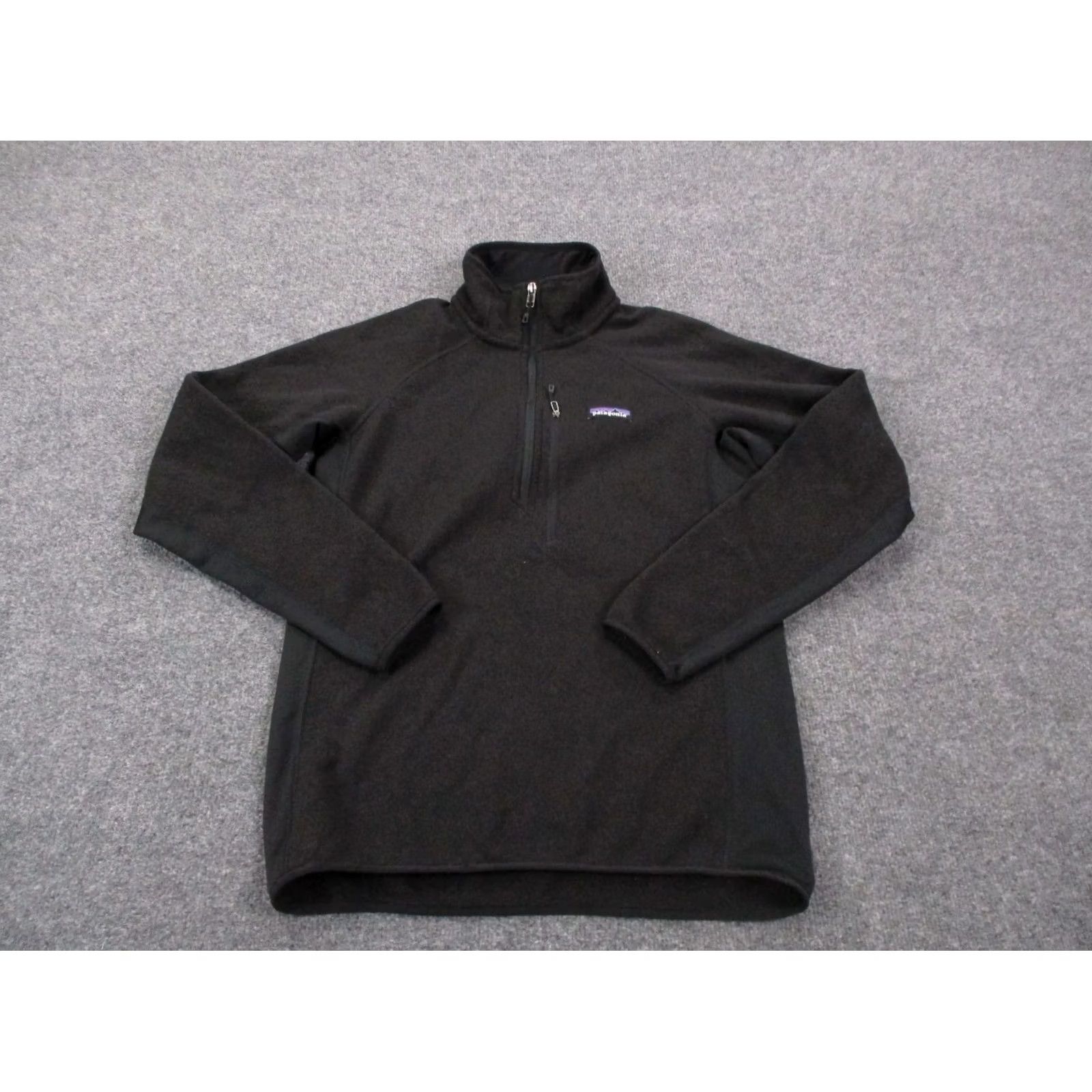Patagonia Patagonia Jacket Mens M Black Better Sweater Hiking Performance Windbreaker Pockets 1/4 Zip Thermal Lightweight Outdoor 80s? Size US M / EU 48-50 / 2 - 2 Thumbnail