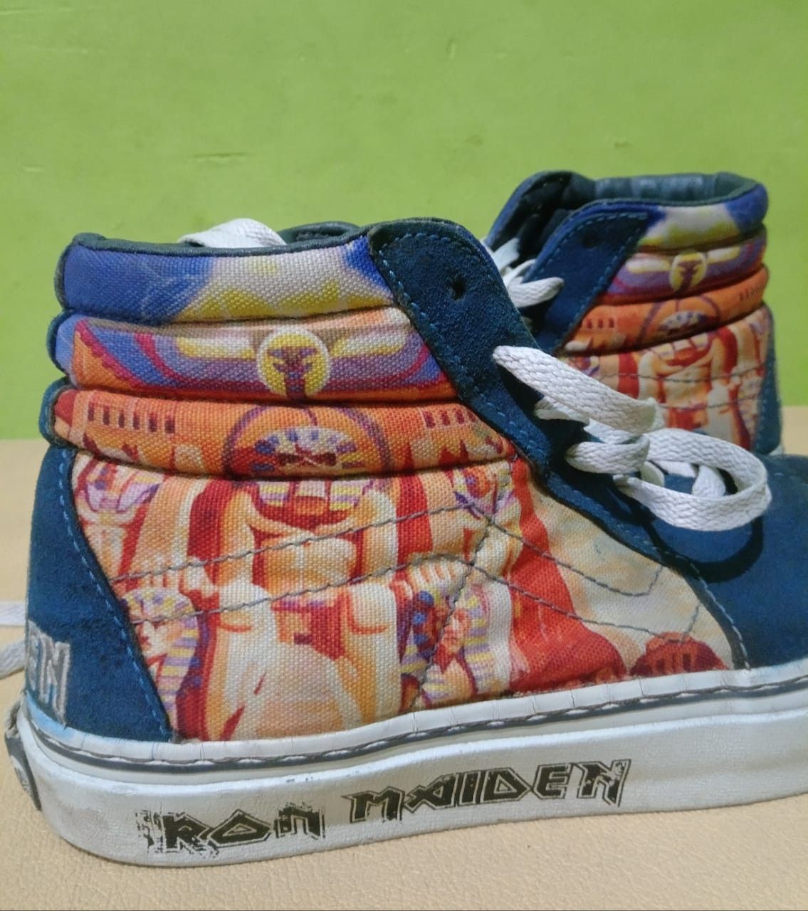 Iron Maiden × Vans Vans Sk8 Hi X Iron Maiden Size US 9 / EU 42 - 2 Thumbnail