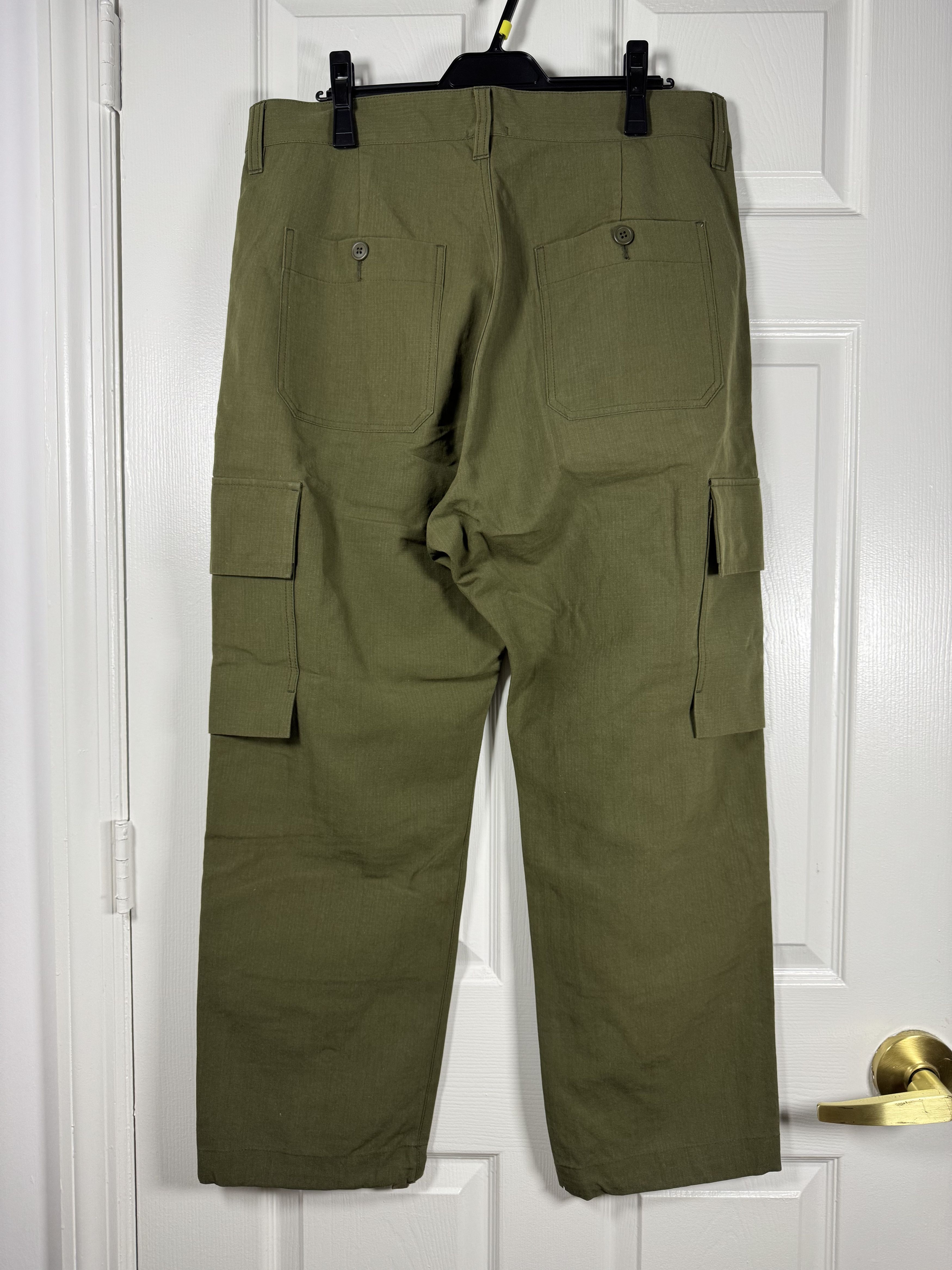Snow Peak TAKIBI Cargo Pants Olive US M JP L Size US 32 / EU 48 - 3 Thumbnail