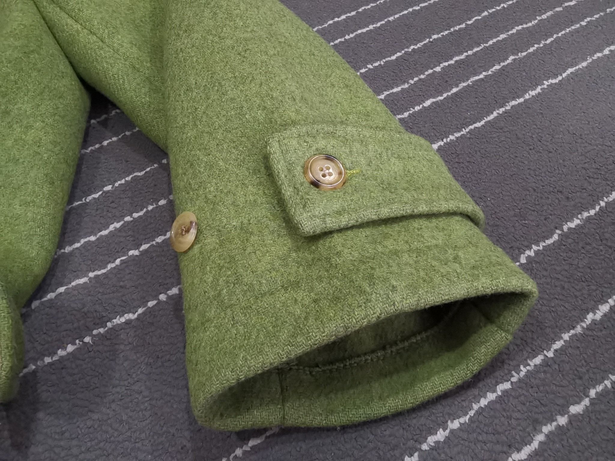 Margaret Howell MARGARET HOWELL designer wool long jacket olive M 8132 Size S / US 4 / IT 40 - 8 Thumbnail