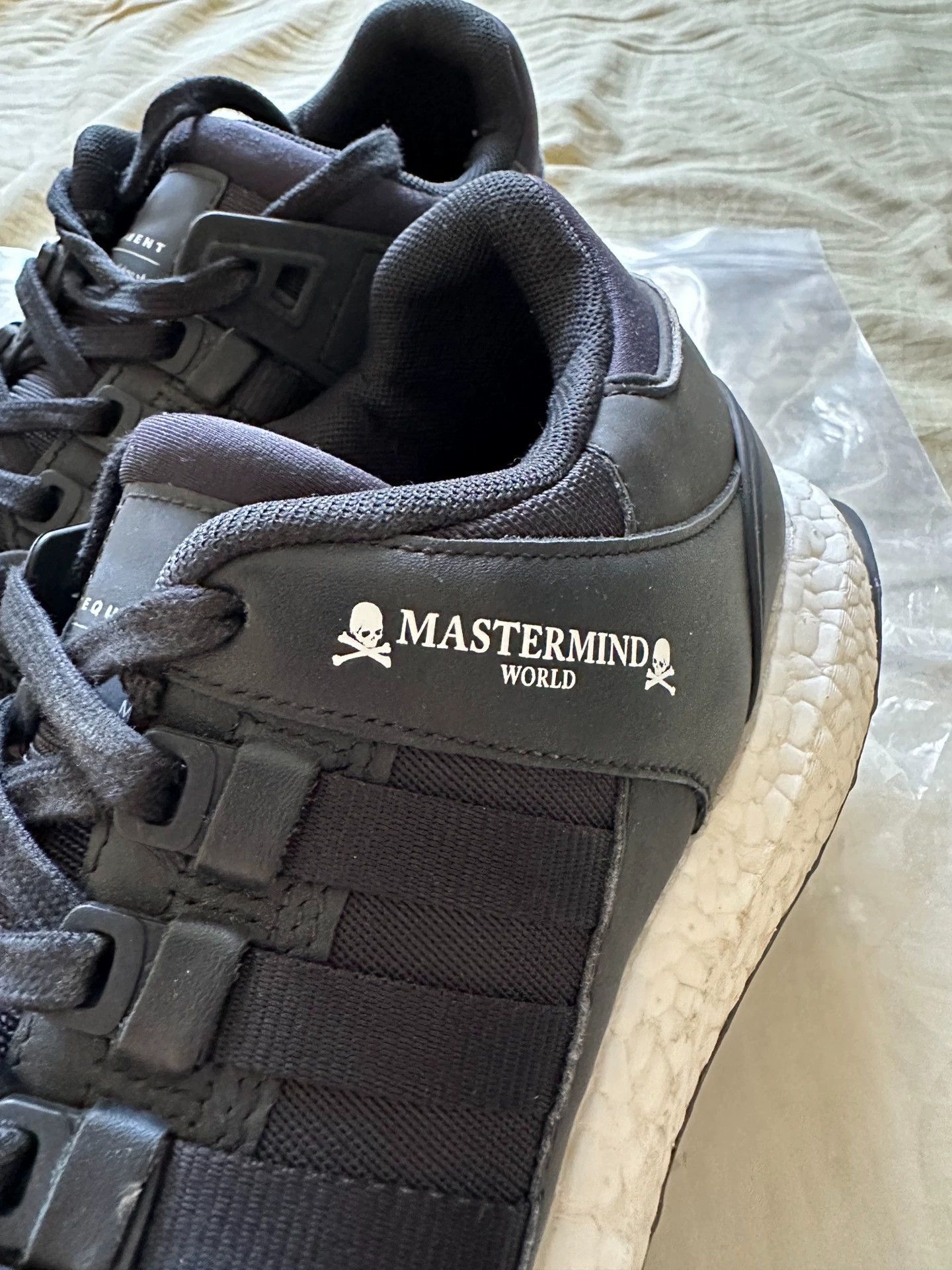 Mastermind World Mastermind x adidas EQT ULTRA MMW Unisex Black 95New 43 1/3 Size US 9.5 / EU 42-43 - 3 Thumbnail