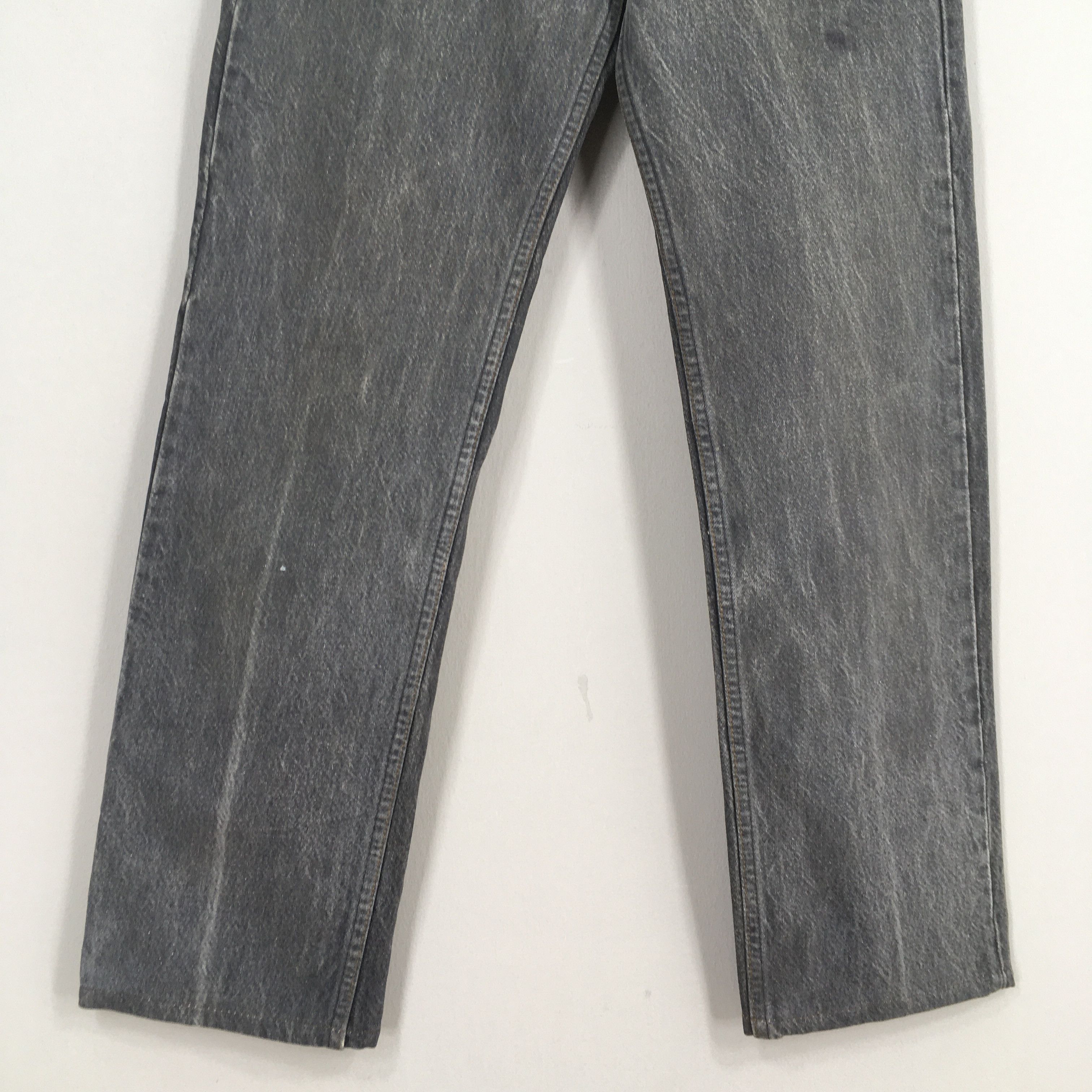 Levi's Size 26x28 Vintage 80s Levi's 501 Faded Black Jeans S130 Size 26" / US 2 / IT 38 - 4 Thumbnail